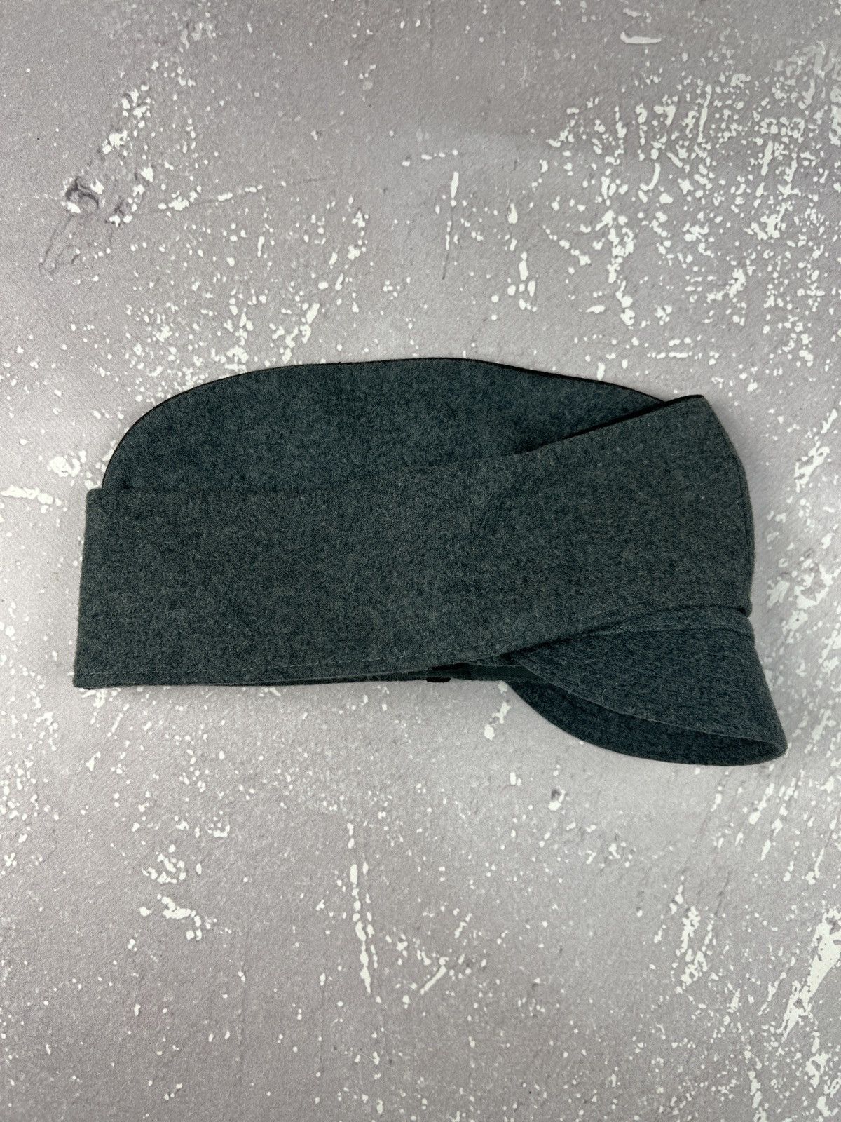 Vintage Vintage WWII Era Swiss Army Winter 3 Functions Cap Wool Hat Size ONE SIZE - 5 Thumbnail
