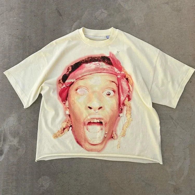 Vintage Y2k Summertime Tee Size US L / EU 52-54 / 3 - 3 Thumbnail