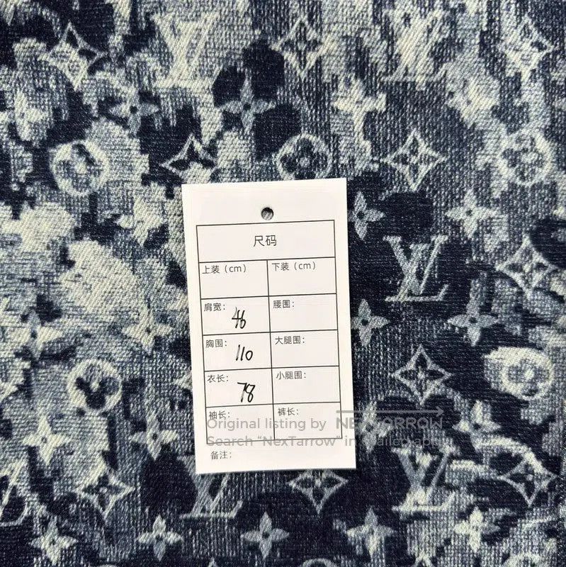 Louis Vuitton Louis Vuitton Men's Casual Blue Shirt . Size US S / EU 44-46 / 1 - 5 Thumbnail