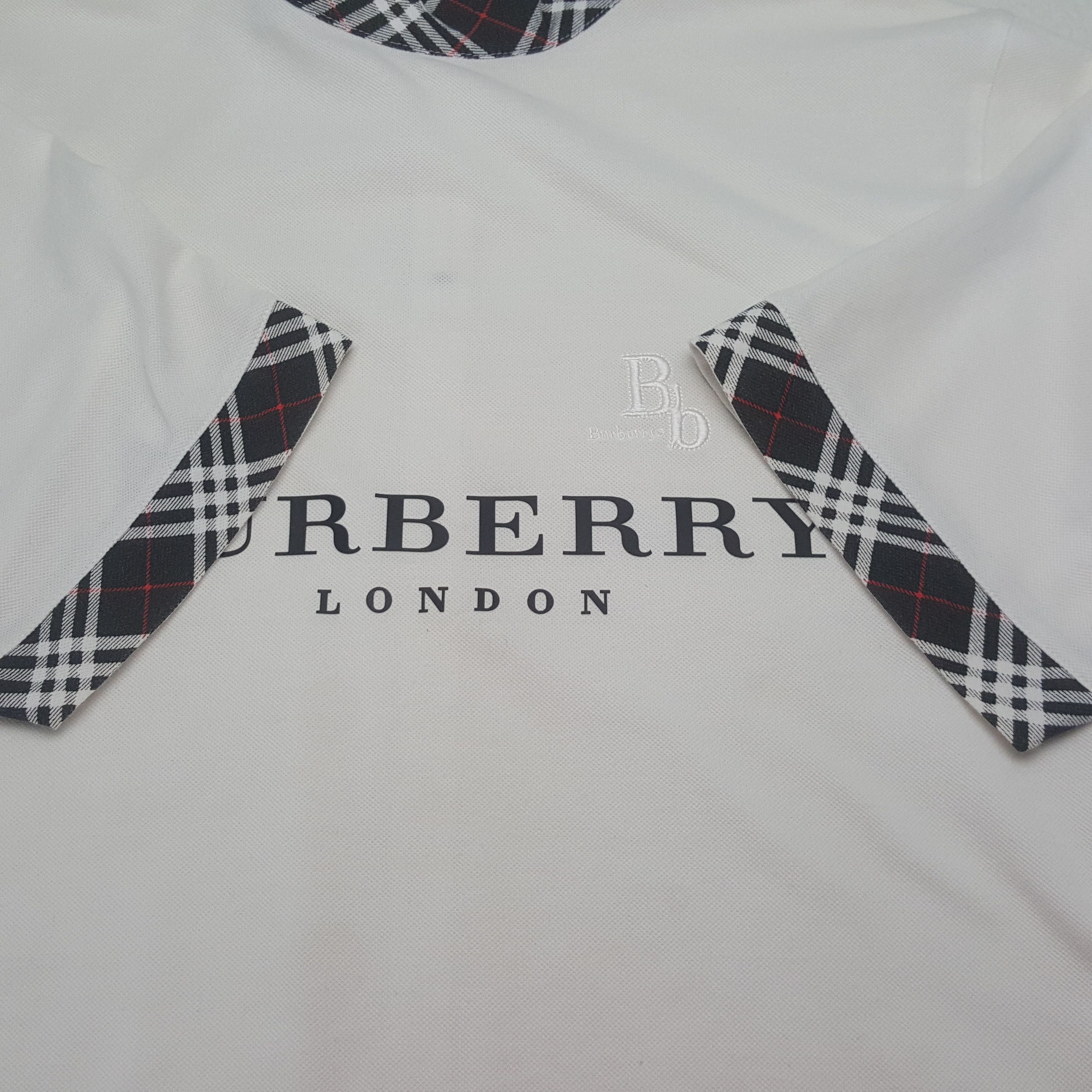 Burberry × Vintage Vintage BURBERRYS Fashion Brand T-shirt C285N4 Size US M / EU 48-50 / 2 - 5 Thumbnail
