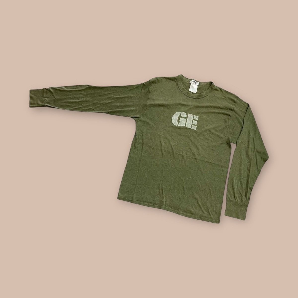 Good Enough Vintage 1997 GOODENOUGH “GE” L/S Tee Size US XL / EU 56 / 4 - 1 Thumbnail