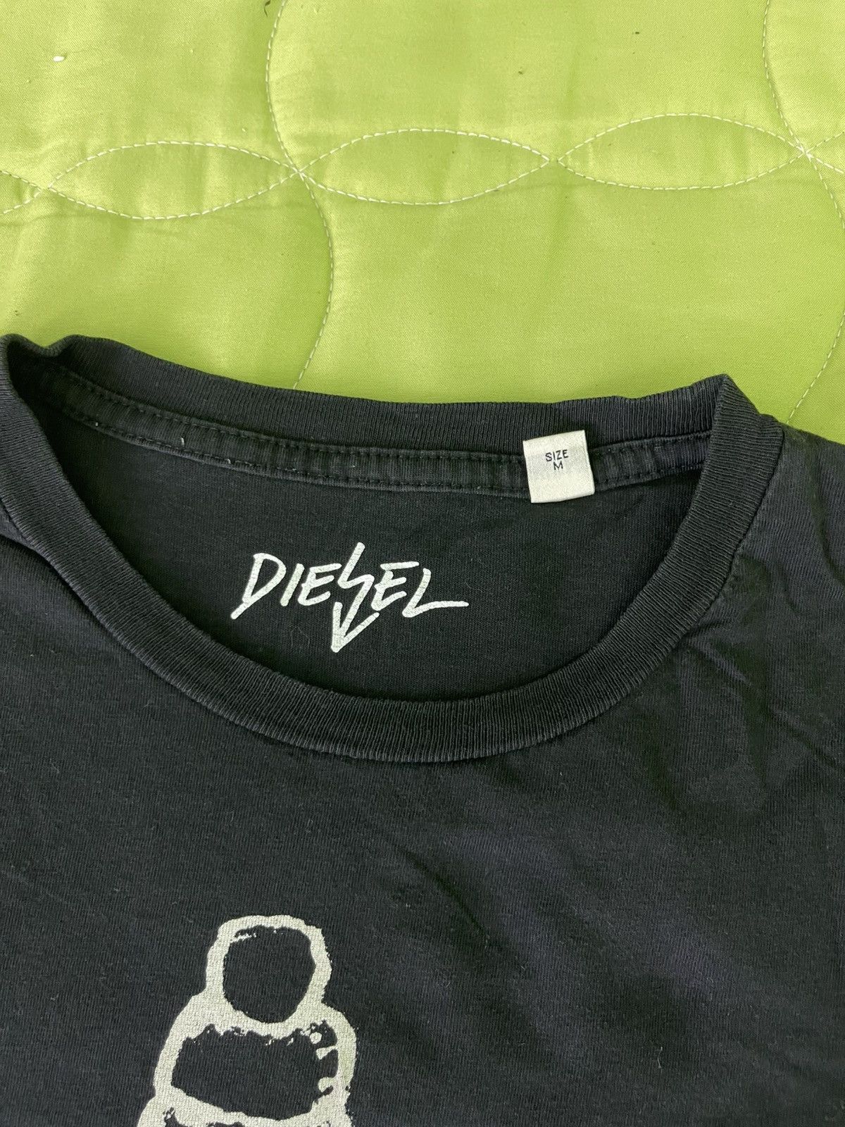 Diesel Vintage Diesel Reboot Photoprint Skull Shirt Tee Size US M / EU 48-50 / 2 - 10 Thumbnail