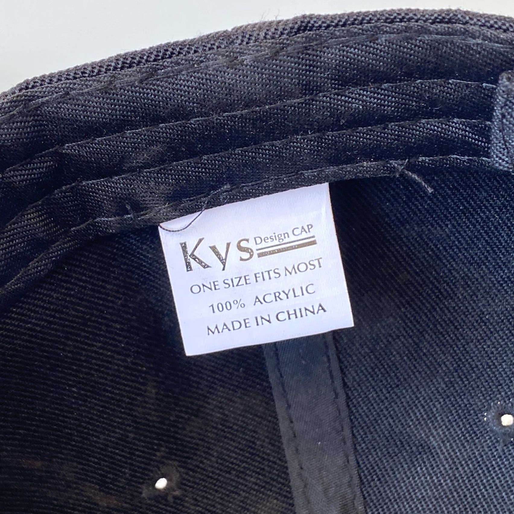 Vintage KYS Cap Hat One Size Black Dad Eagle Dysfunctional Veteran Strapback Leave Me Alone Size ONE SIZE - 7 Thumbnail