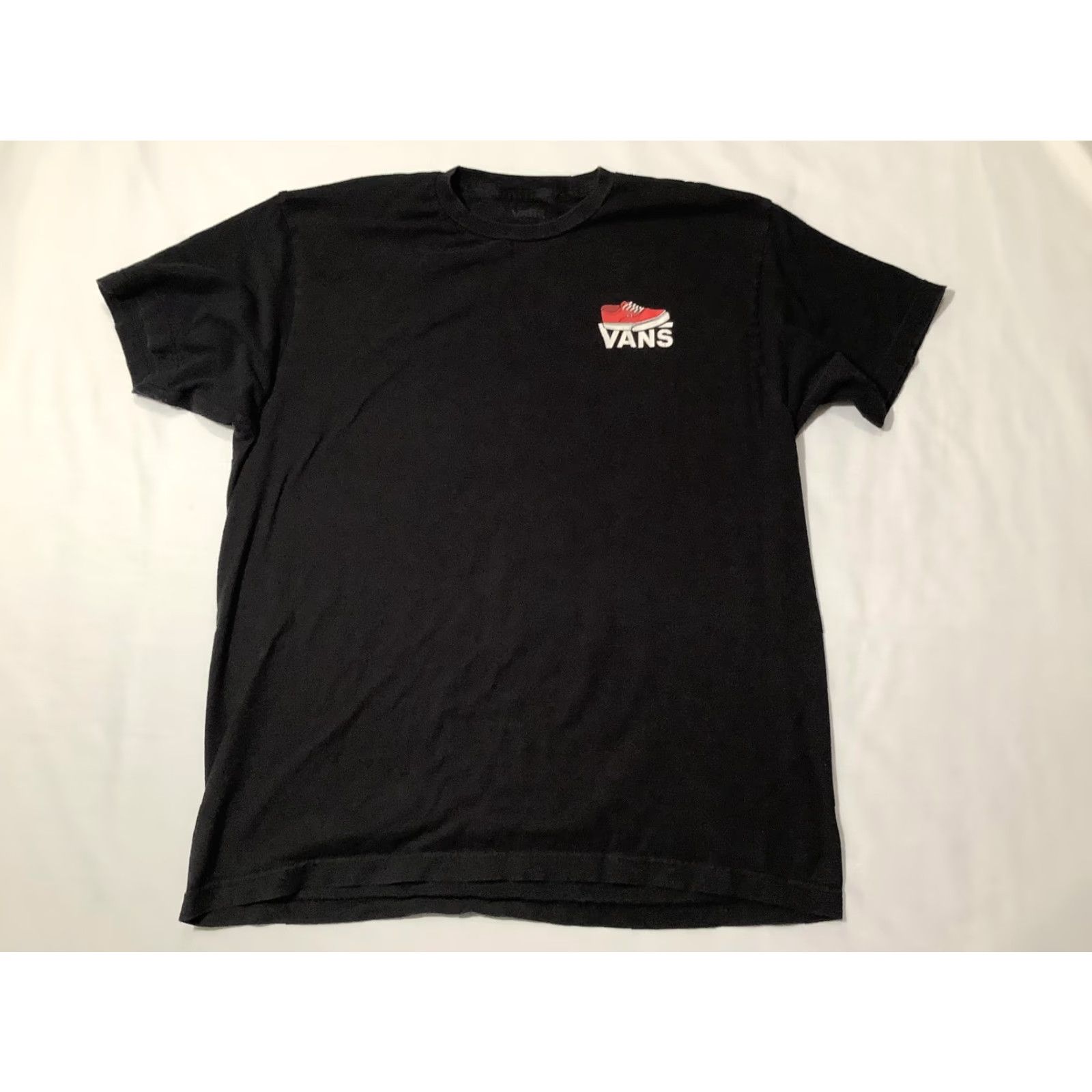 Vans Vans Shirt Mens Large Black Vansiversary March 16 1966 Graphic Logo Skate Tee Size US L / EU 52-54 / 3 - 3 Thumbnail