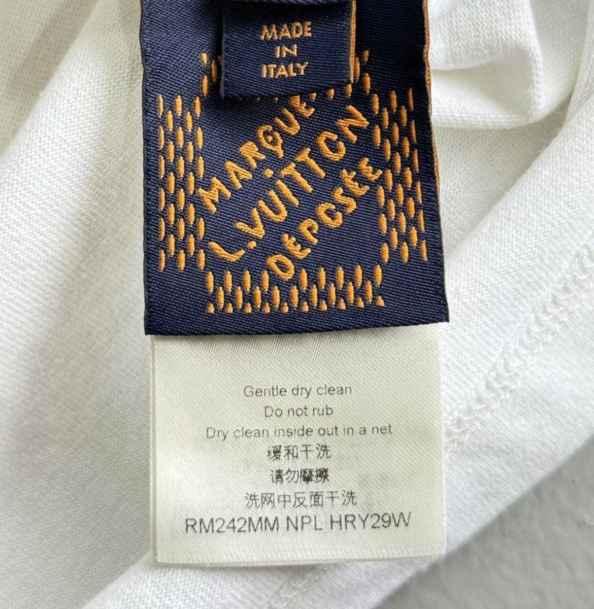 Louis Vuitton Lovers Embroidered Short-Sleeved T-Shirt Size US S / EU 44-46 / 1 - 8 Thumbnail