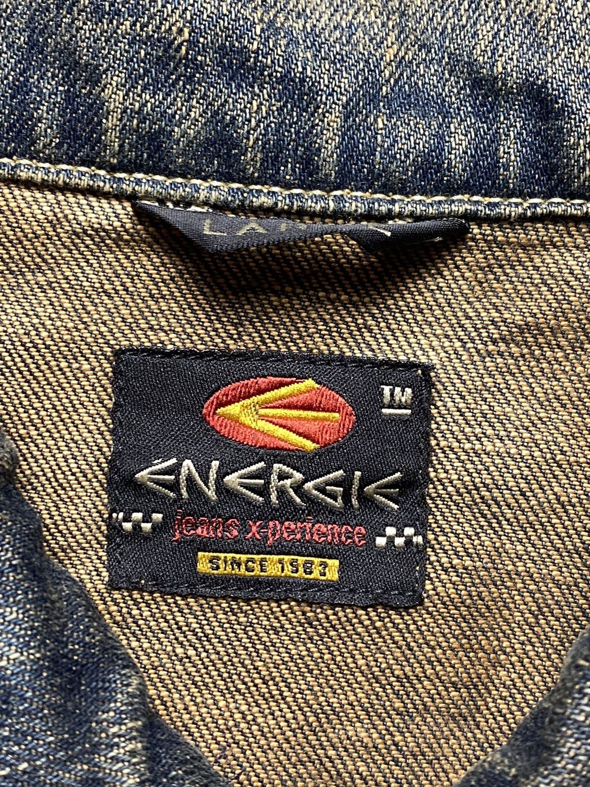 Energie 1990s Energie - Mud Wash Denim Jacket Size US L / EU 52-54 / 3 - 13 Thumbnail