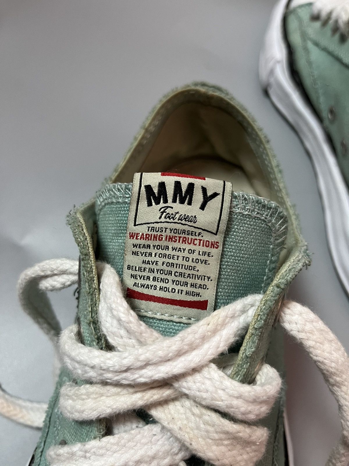 Maison MIHARA YASUHIRO Maison Mihara Yasuhiro Peterson OG sole canvas low top Size US 9 / EU 42 - 6 Thumbnail