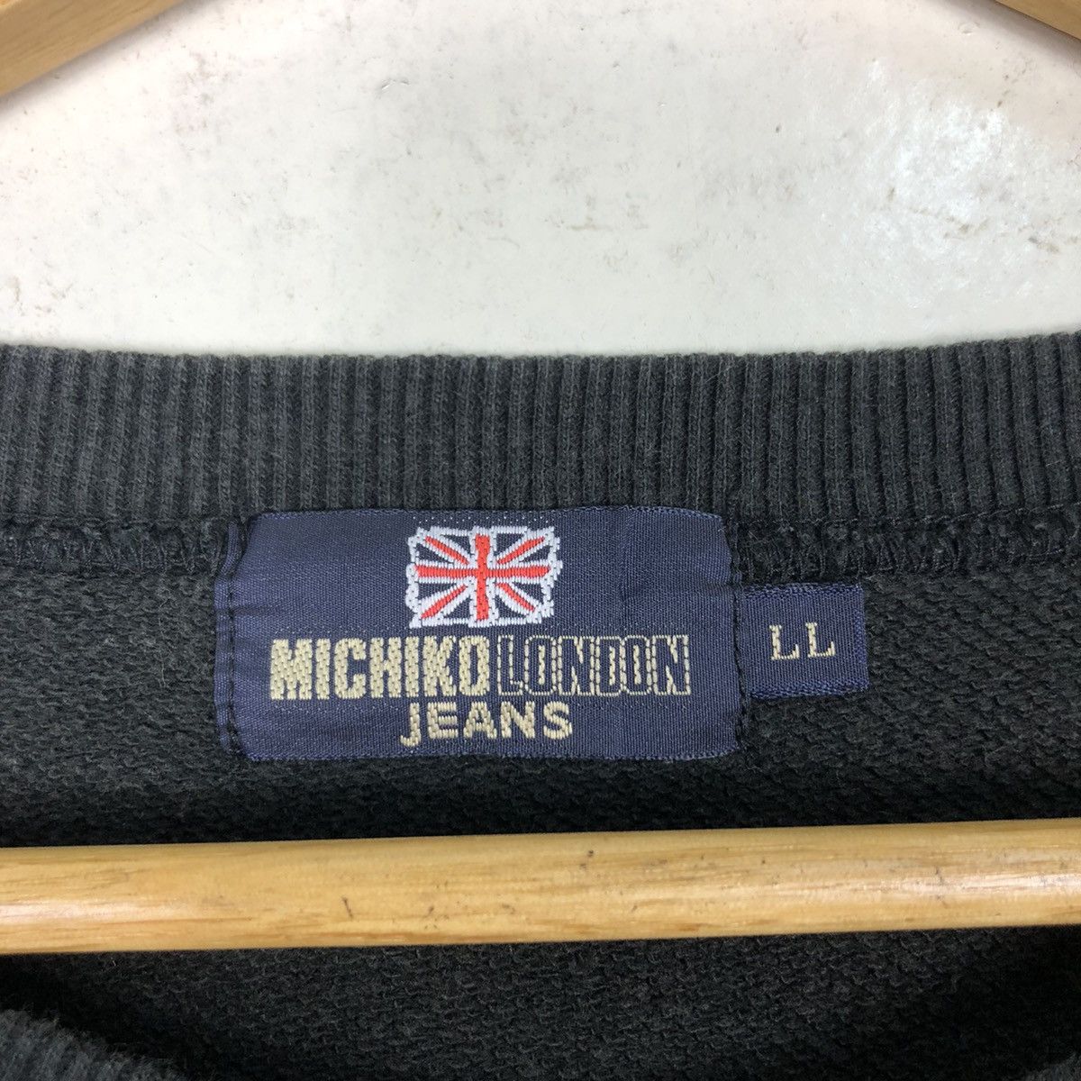 Michiko Koshino London × Vintage Vintage Michiko London Koshino Jean Sweatshirt Jumper Rare Size US M / EU 48-50 / 2 - 11 Thumbnail