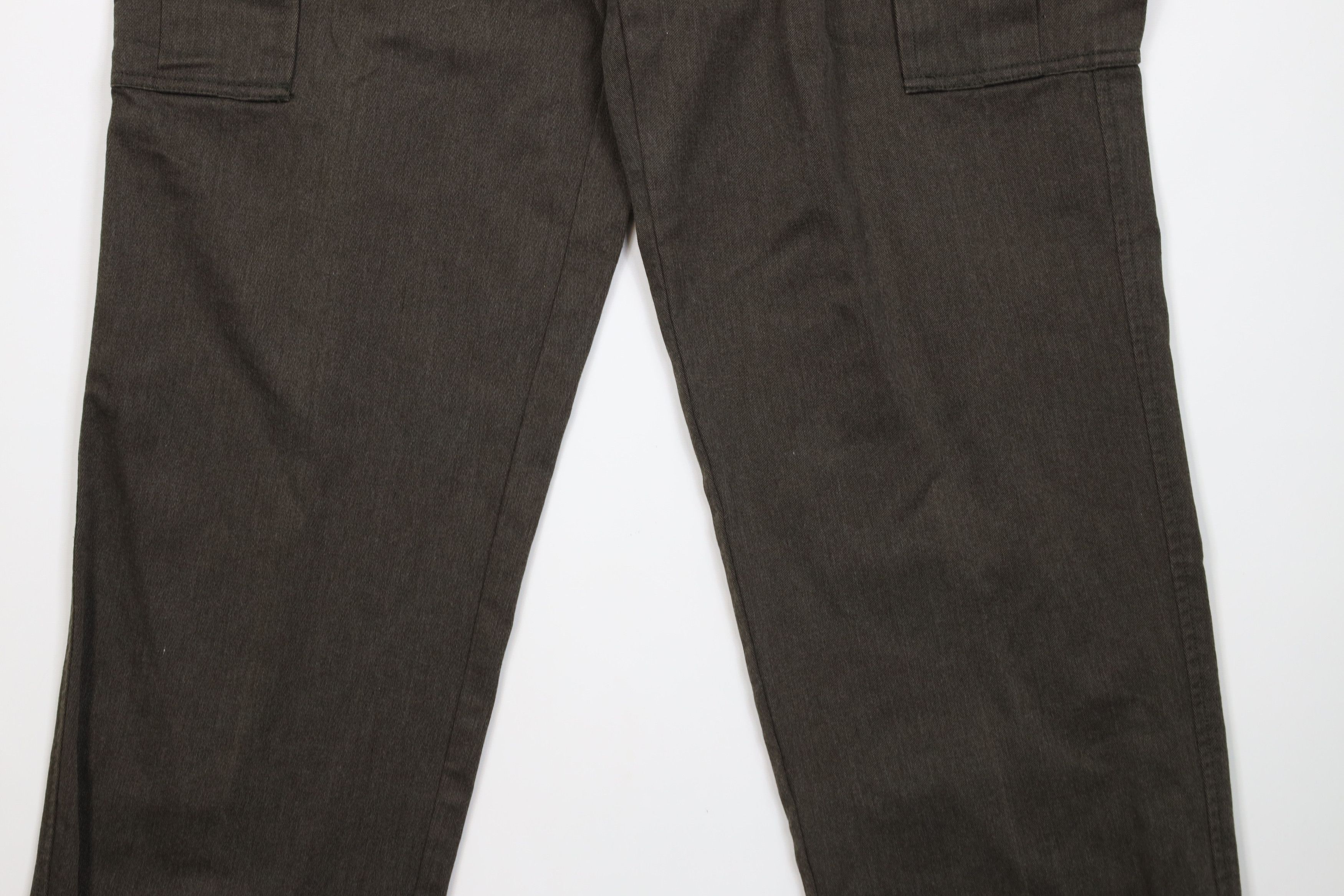 Tommy Hilfiger Vintage 90s Tommy Hilfiger Heavy Wide Leg Cargo Pants Green Size US 32 / EU 48 - 3 Thumbnail
