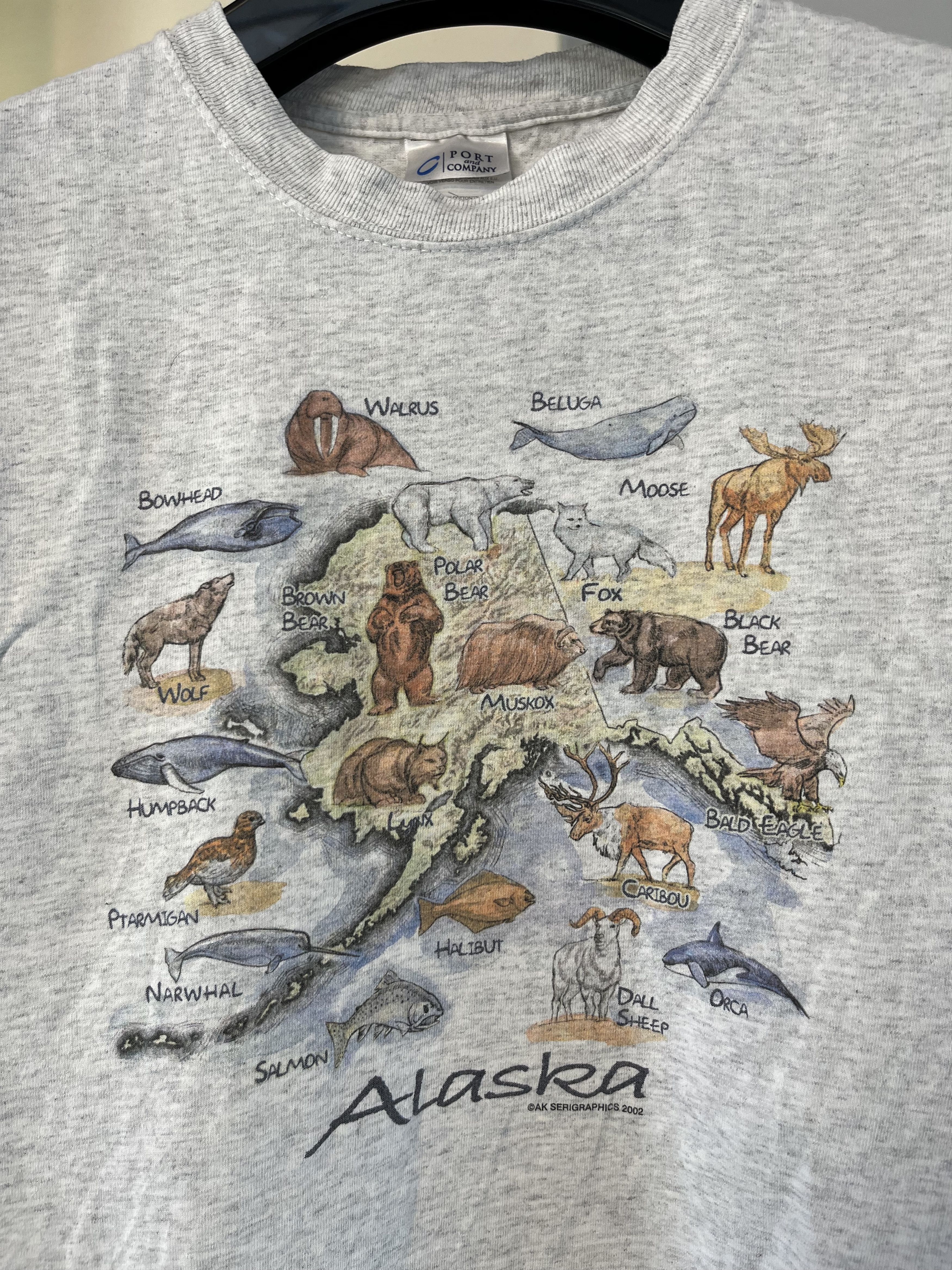 Vintage Vintage 2002 y2k Alaska Arctic Animals USA Size US M / EU 48-50 / 2 - 2 Thumbnail