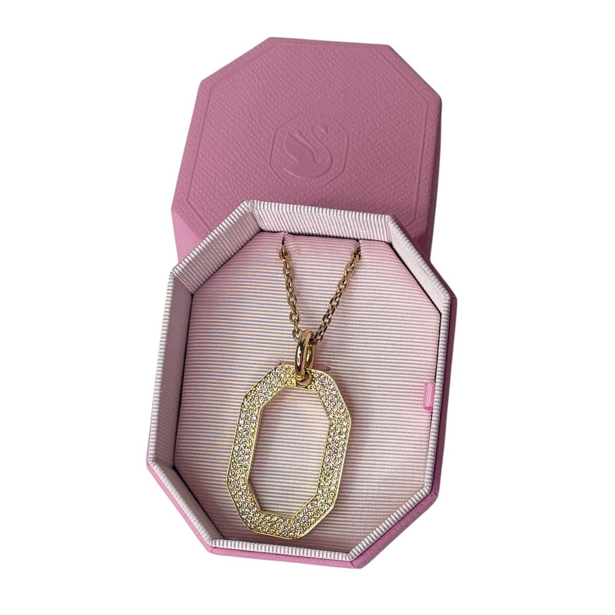 Swarovski Swarovski Dextera pendant Octagon shape, Medium, Necklace Size ONE SIZE - 1 Thumbnail
