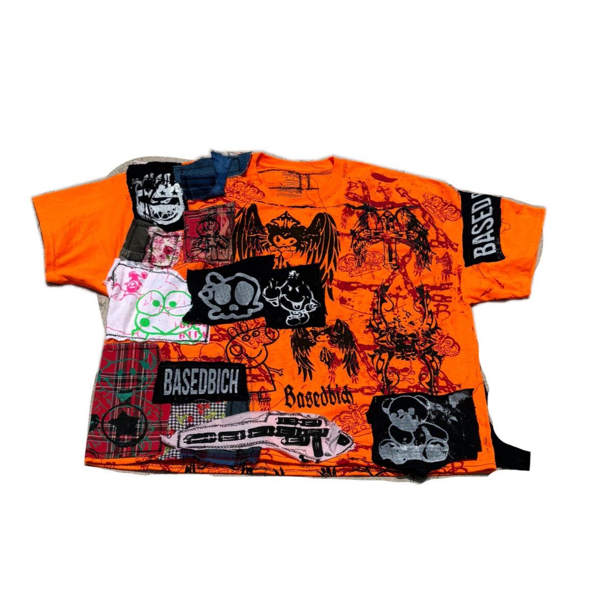 Handmade Basedbich mens 1of1 patchwork tee XL Size US XL / EU 56 / 4 - 1 Thumbnail