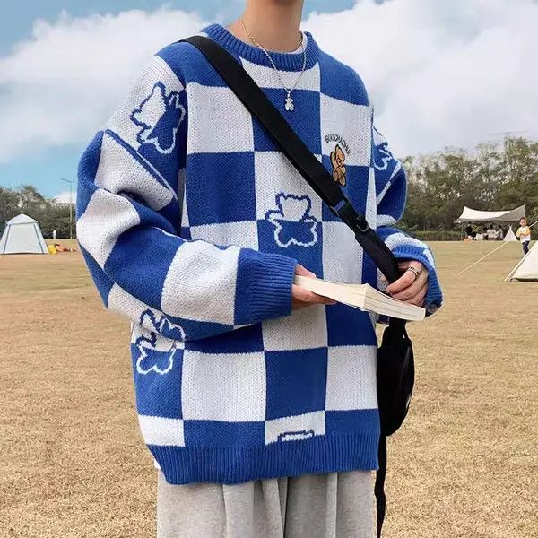 Japanese Brand Vintage harajuku style sweater Size US L / EU 52-54 / 3 - 3 Thumbnail