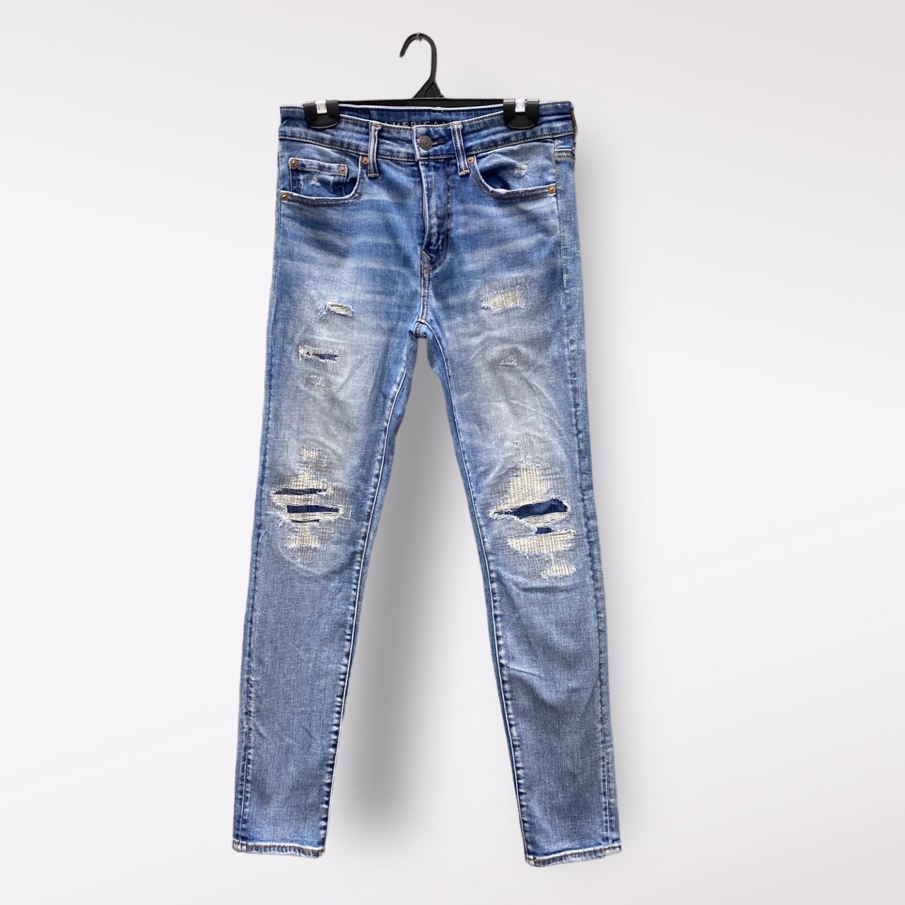 American Eagle Outfitters 💥BEST OFFER💥AMERICAN EAGLE SUPER SKINNY STRETCH DENIM Size US 30 / EU 46 - 1 Thumbnail