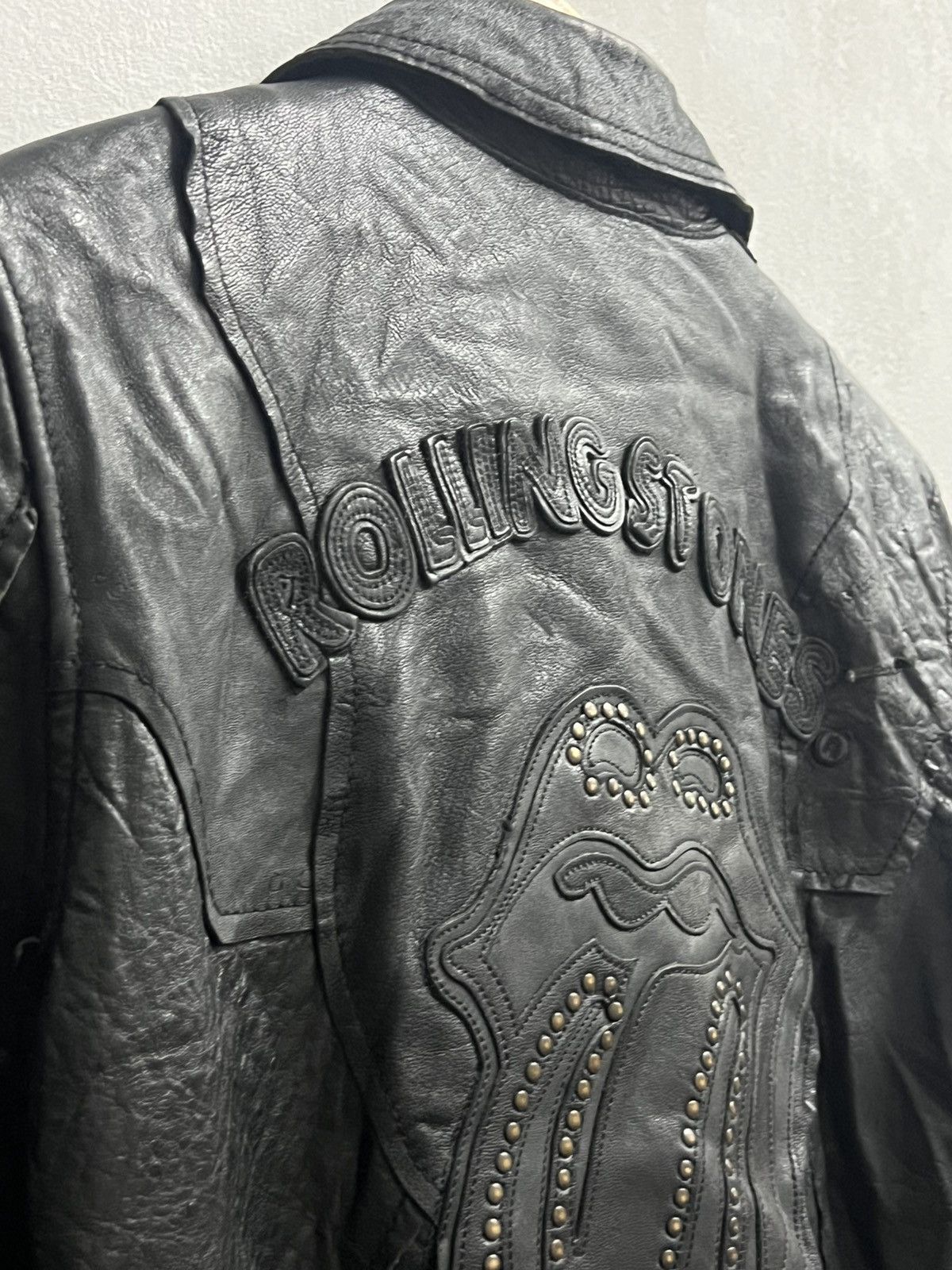 JACKROSE Jackrose vintage Rolling Stone jacket leather double collar Size US S / EU 44-46 / 1 - 7 Thumbnail