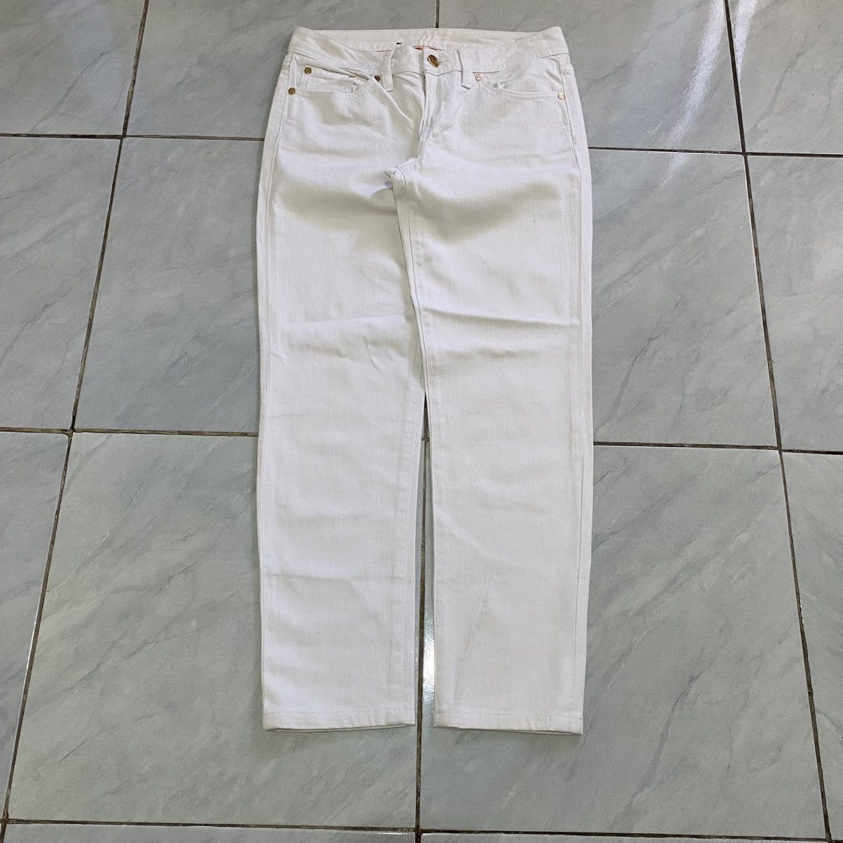 Tory Burch Tory Burch White Jeans Size 26" / US 2 / IT 38 - 3 Thumbnail