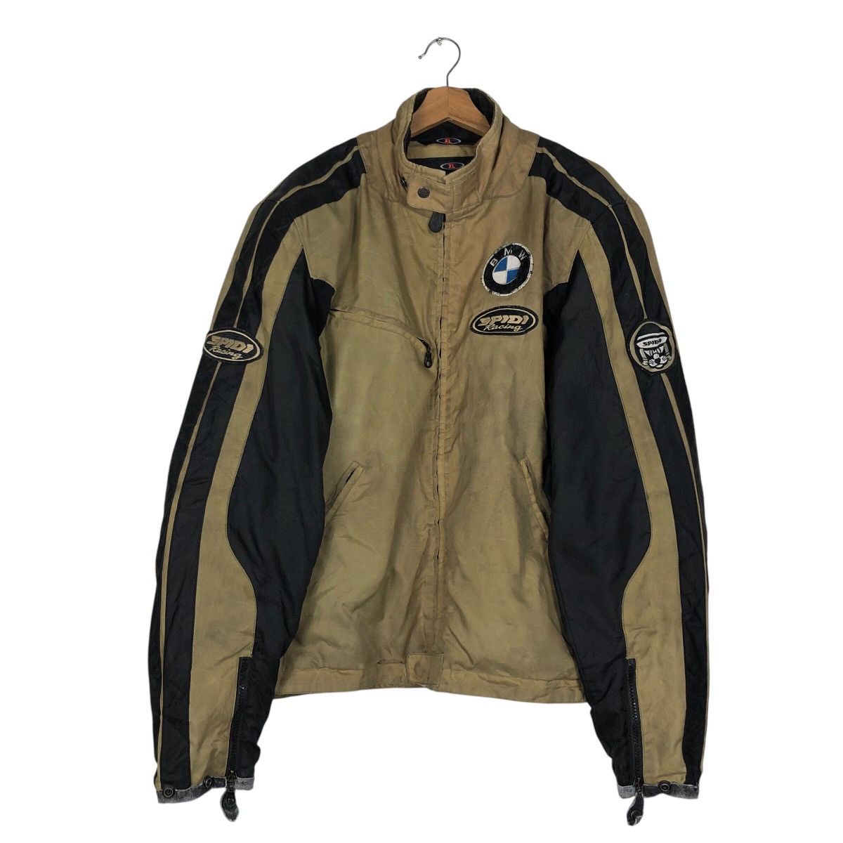 Hein Gericke 📌Vintage Spidi Racing Biker Jacket Bmw Patch Big Logo Size US XL / EU 56 / 4 - 12 Thumbnail