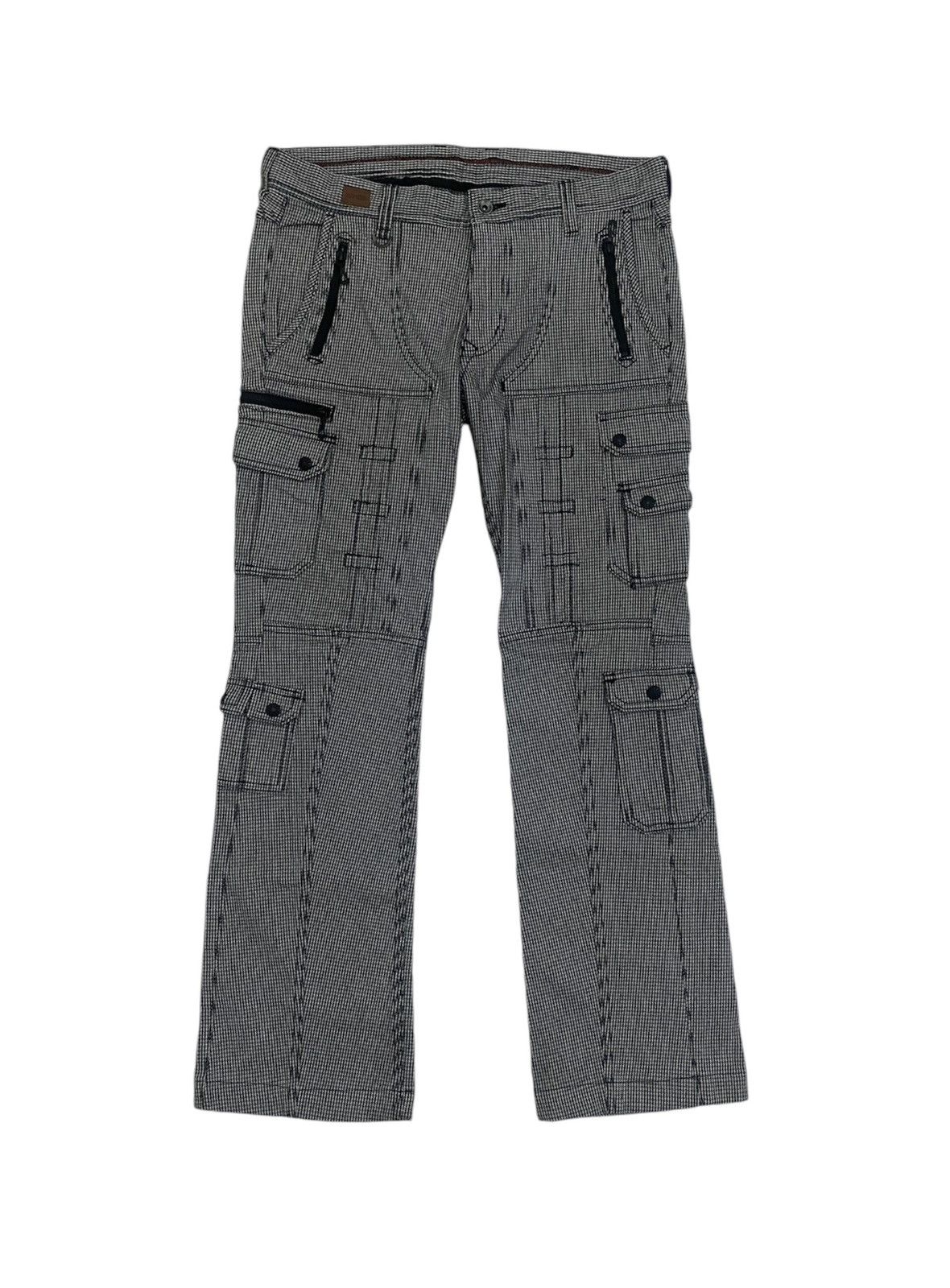 Le Grande Bleu (L.G.B.) × Nicole Club Nicole Club for Men Tactical 16 Pockets Cargo Pants Size US 34 / EU 50 - 3 Thumbnail