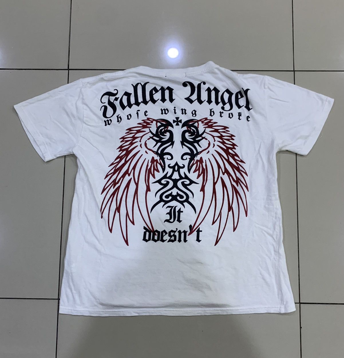 Affliction VINTAGE BULLET NOISE CRIME & VIRTUE FALLEN ANGEL BACK-HIT Size US L / EU 52-54 / 3 - 1 Thumbnail