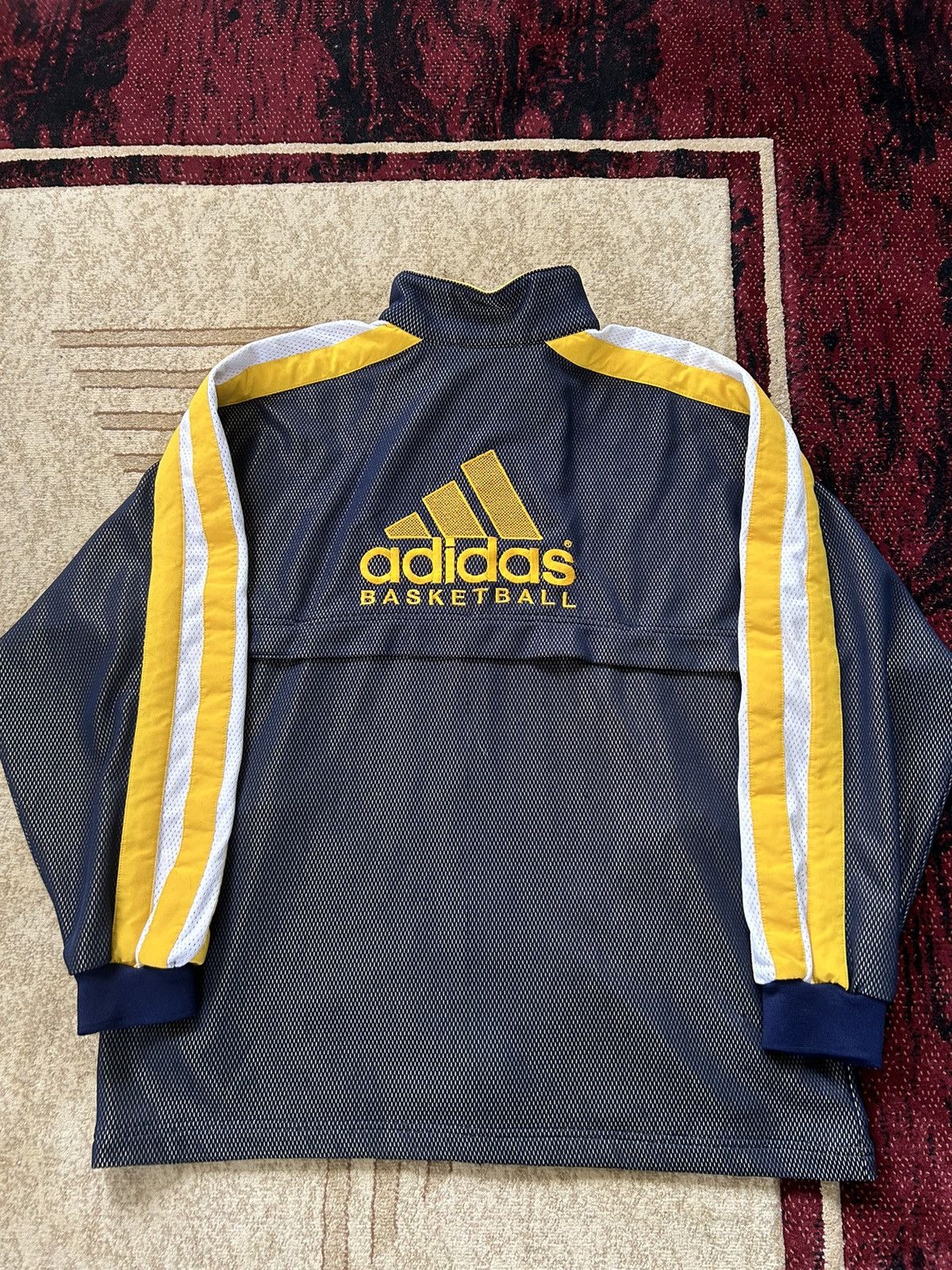 Adidas Vintage 90s Adidas Basketball Retro Track Suit Size US 34 / EU 50 - 6 Thumbnail