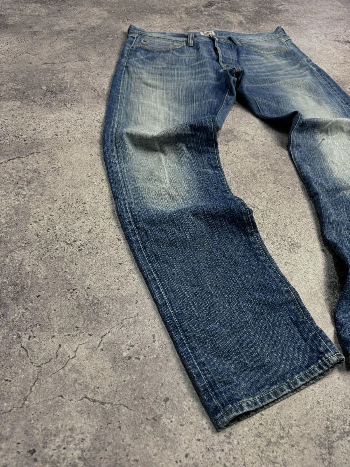 Edwin × Japanese Brand Vintage Edwin Light Wash Faded Denim Jeans Pants Japan W34 Size US 34 / EU 50 - 4 Thumbnail