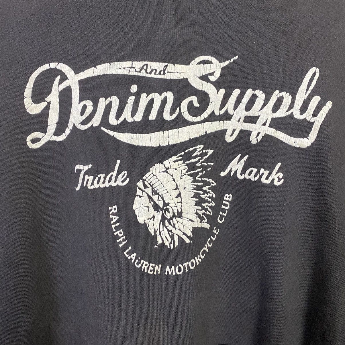 Denim & Supply Ralph Lauren DENIM & SUPPLY By RALPH LAUREN Big Logo Loose Fit Hoodie Size US M / EU 48-50 / 2 - 3 Thumbnail