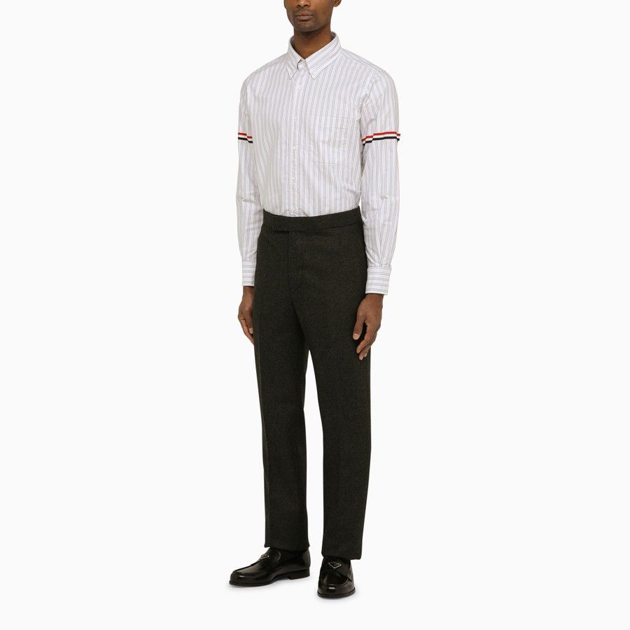 Thom Browne o1d2blof0724 Striped Shirt in Multicolor Size US XL / EU 56 / 4 - 2 Thumbnail