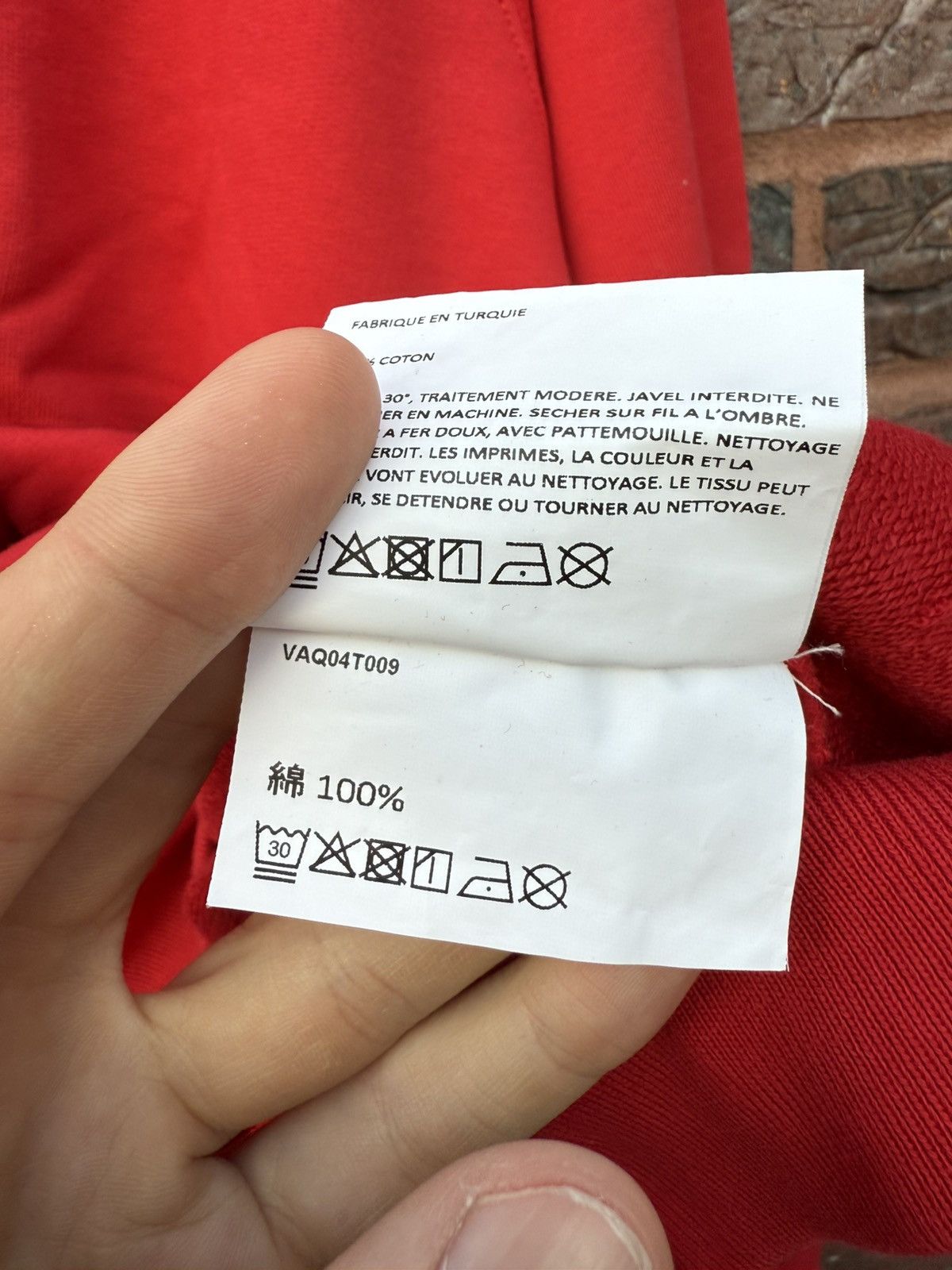 Vaquera Vaquera Oversized Raglan Crest Crewneck Size US XXL / EU 58 / 5 - 7 Thumbnail