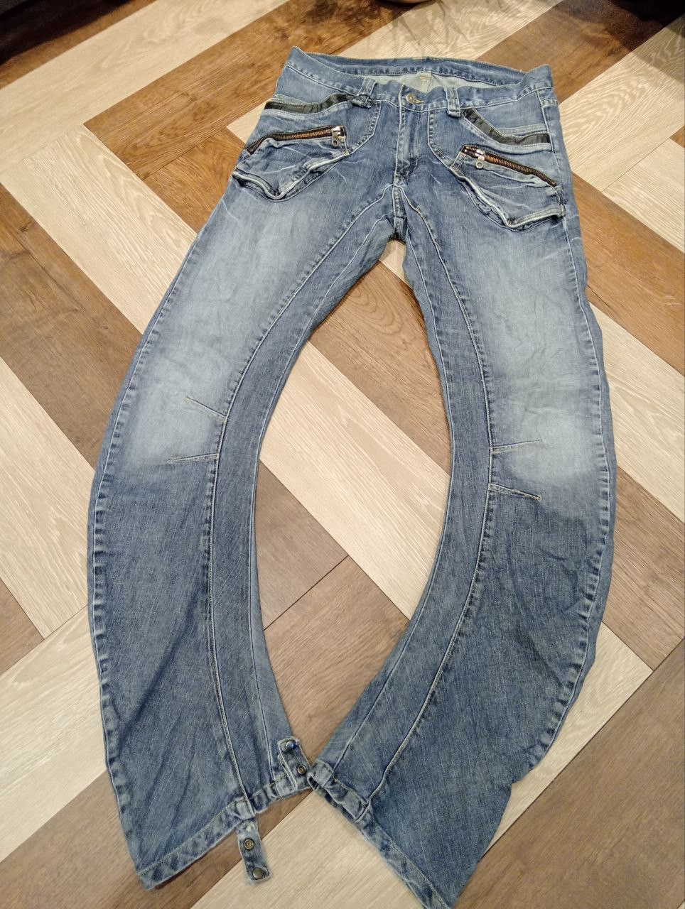 PPFM PPFM JAPAN VINTAGE CURVE JEANS - SIZE M Size US 33 - 3 Thumbnail