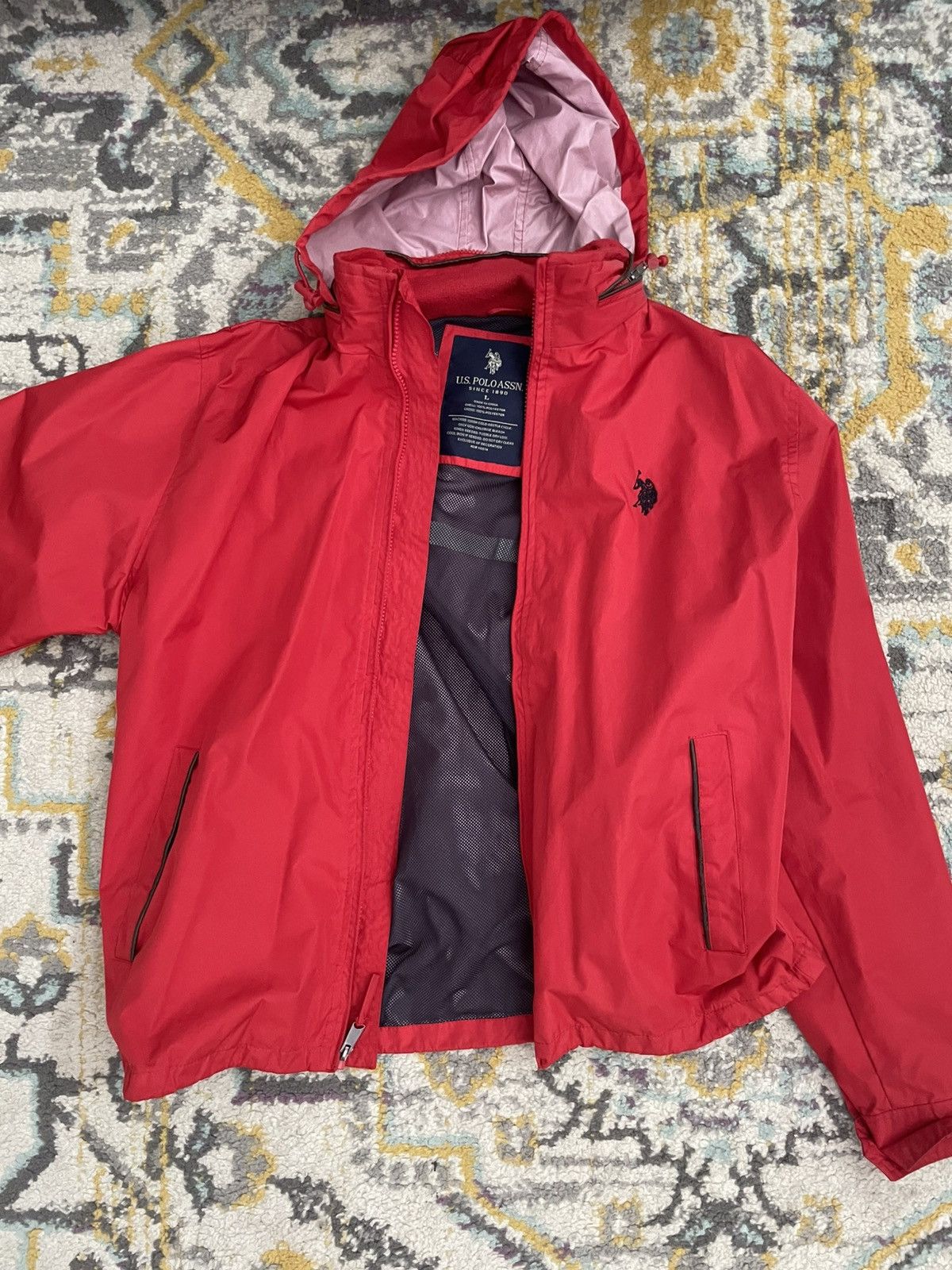 U.S. Polo Assn. Vintage U.S. Polo ASSN Windbreaker/Raincoat Size US L / EU 52-54 / 3 - 1 Thumbnail