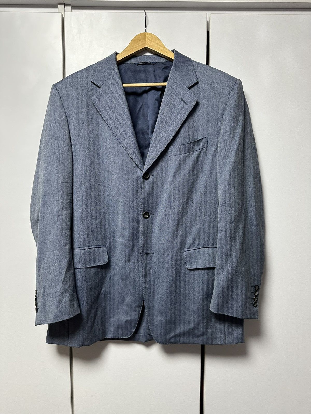 Canali Canal Luxury Rare Blazer Made in Italy Size L Size 52R - 1 Thumbnail