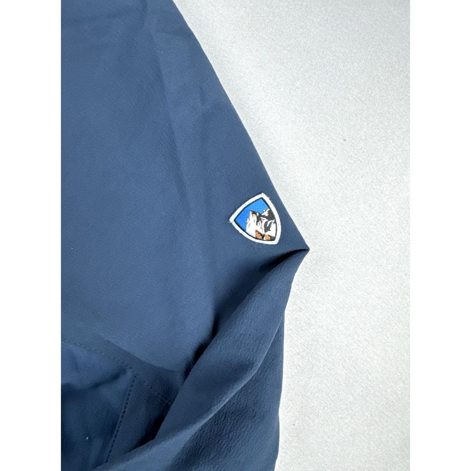 Vintage Kuhl Projekt 1/2 Zip Hooded Jacket Softshell Blue Mens M Size US M / EU 48-50 / 2 - 5 Thumbnail