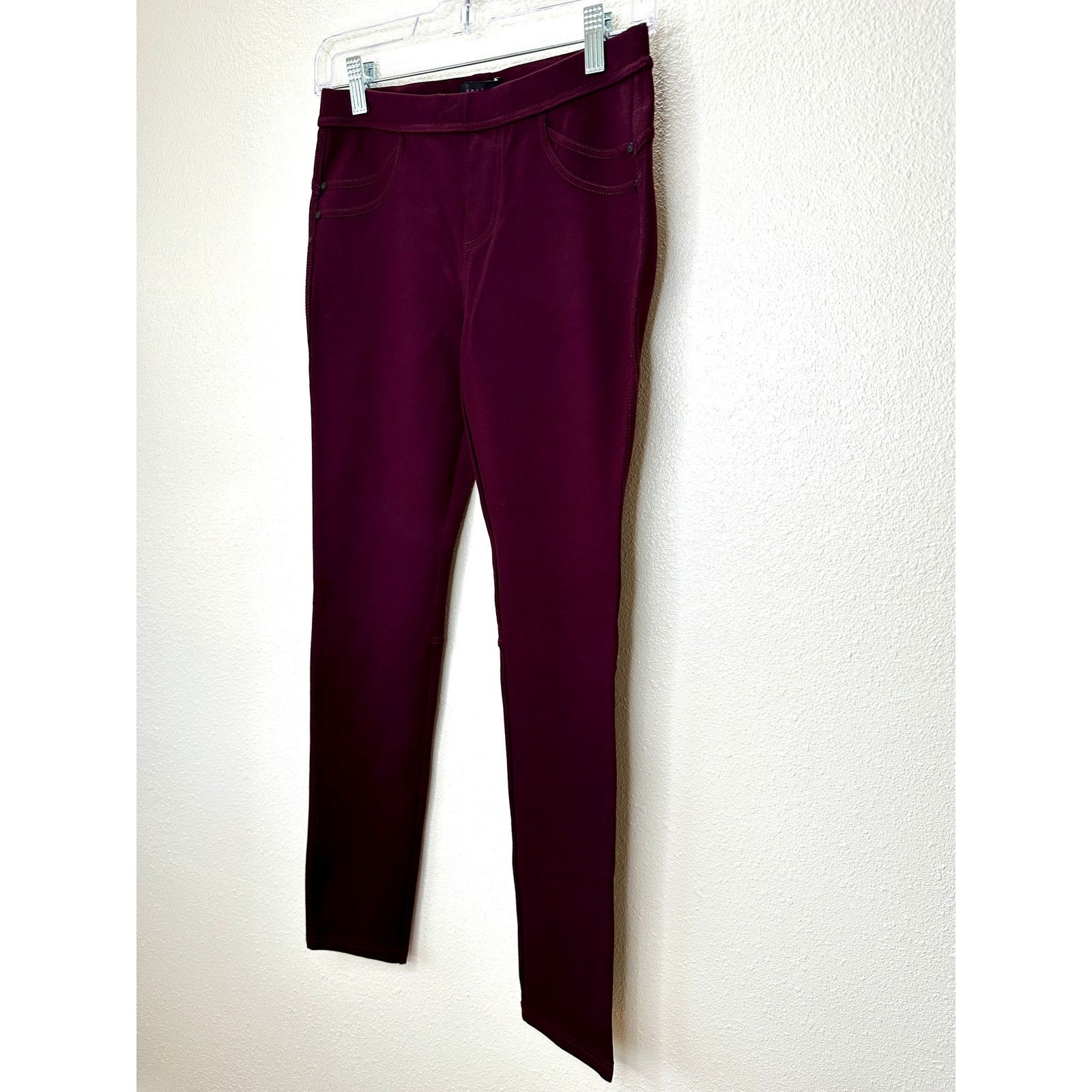 Sanctuary Sanctuary Eggplant Purple Pull On Jegging Legging Small Size 27" / US 4 / IT 40 - 4 Thumbnail