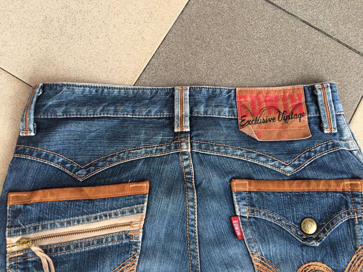 Edwin × Japanese Brand × Vintage Edwin xv Tokyo japan exclusive vintage Size US 34 / EU 50 - 12 Thumbnail
