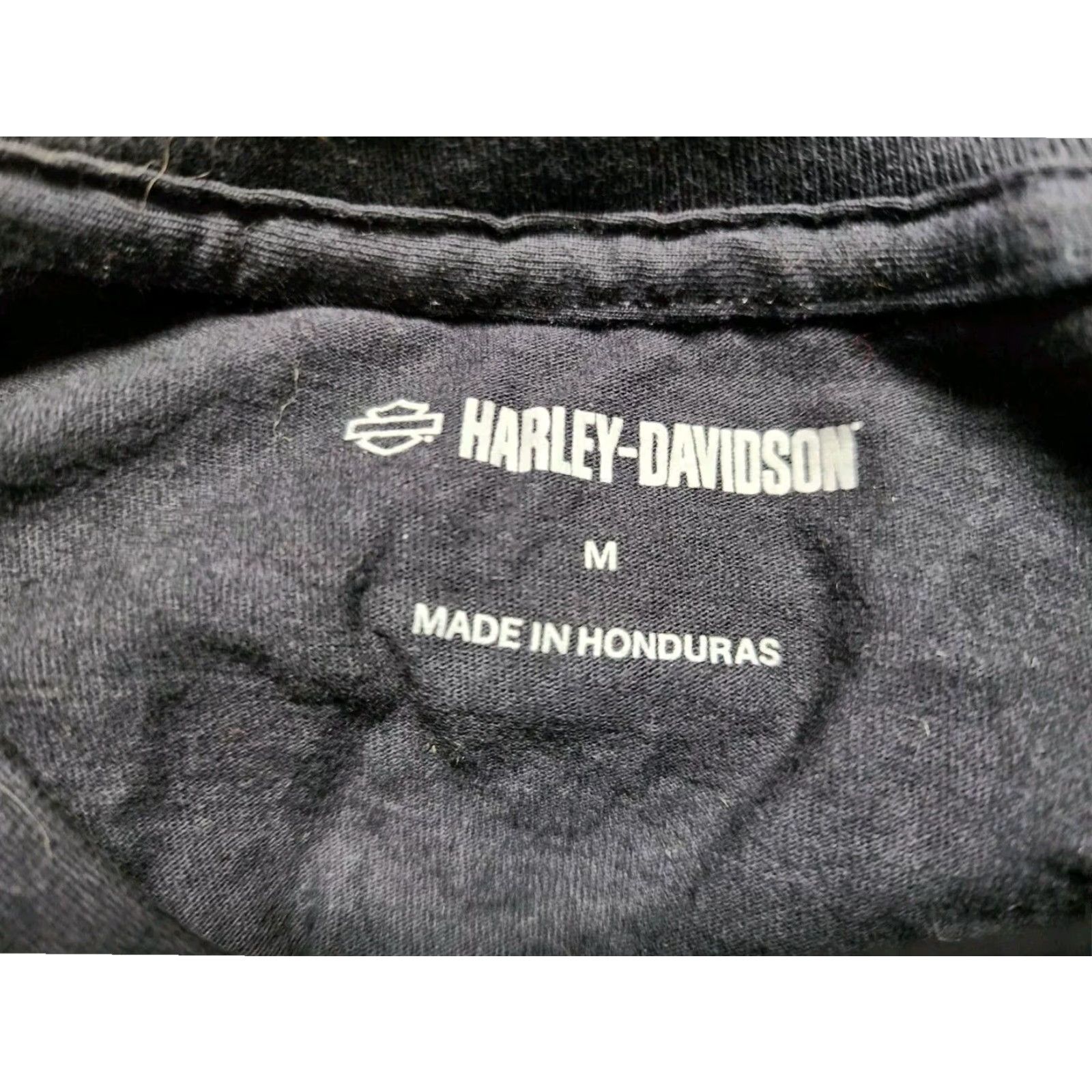 Harley Davidson Harley-Davidson Graphic T Shirt Mens M Black Skull Logo Biker Short Sleeve Cotton Size US M / EU 48-50 / 2 - 5 Thumbnail