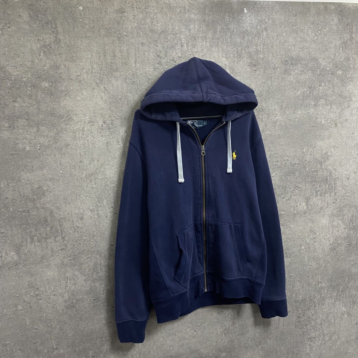 Polo Ralph Lauren Vintage Polo Ralph Lauren Zip Hoodie Size US L / EU 52-54 / 3 - 3 Thumbnail