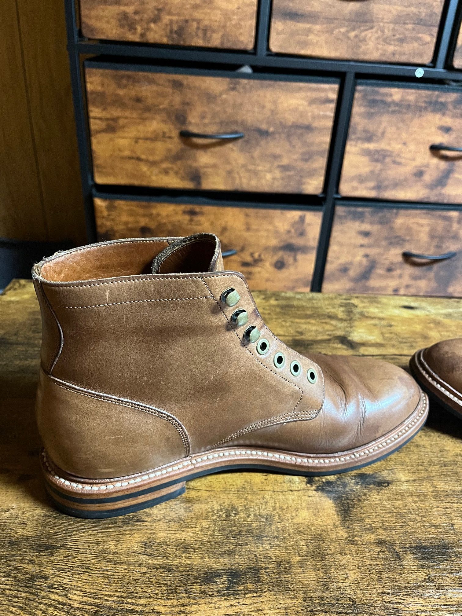 Grant Stone [Used] Diesel Boot Dune Chromexcel Size US 9.5 / EU 42-43 - 5 Thumbnail