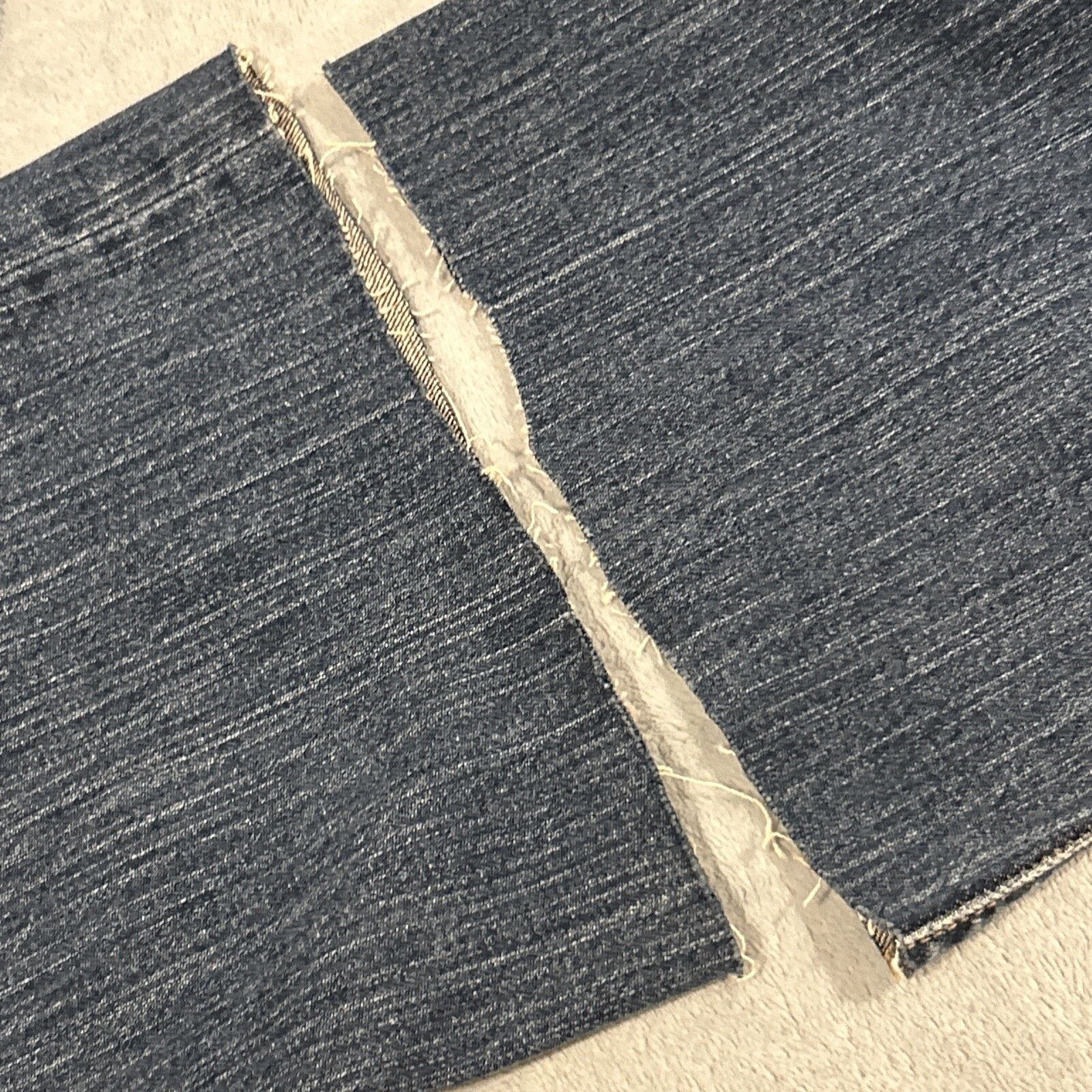 Gap Beyond Baggy Dojo Flare Jeans Womens Sz 10 33x28 Raw Hem Size 32" / US 10 / IT 46 - 4 Thumbnail
