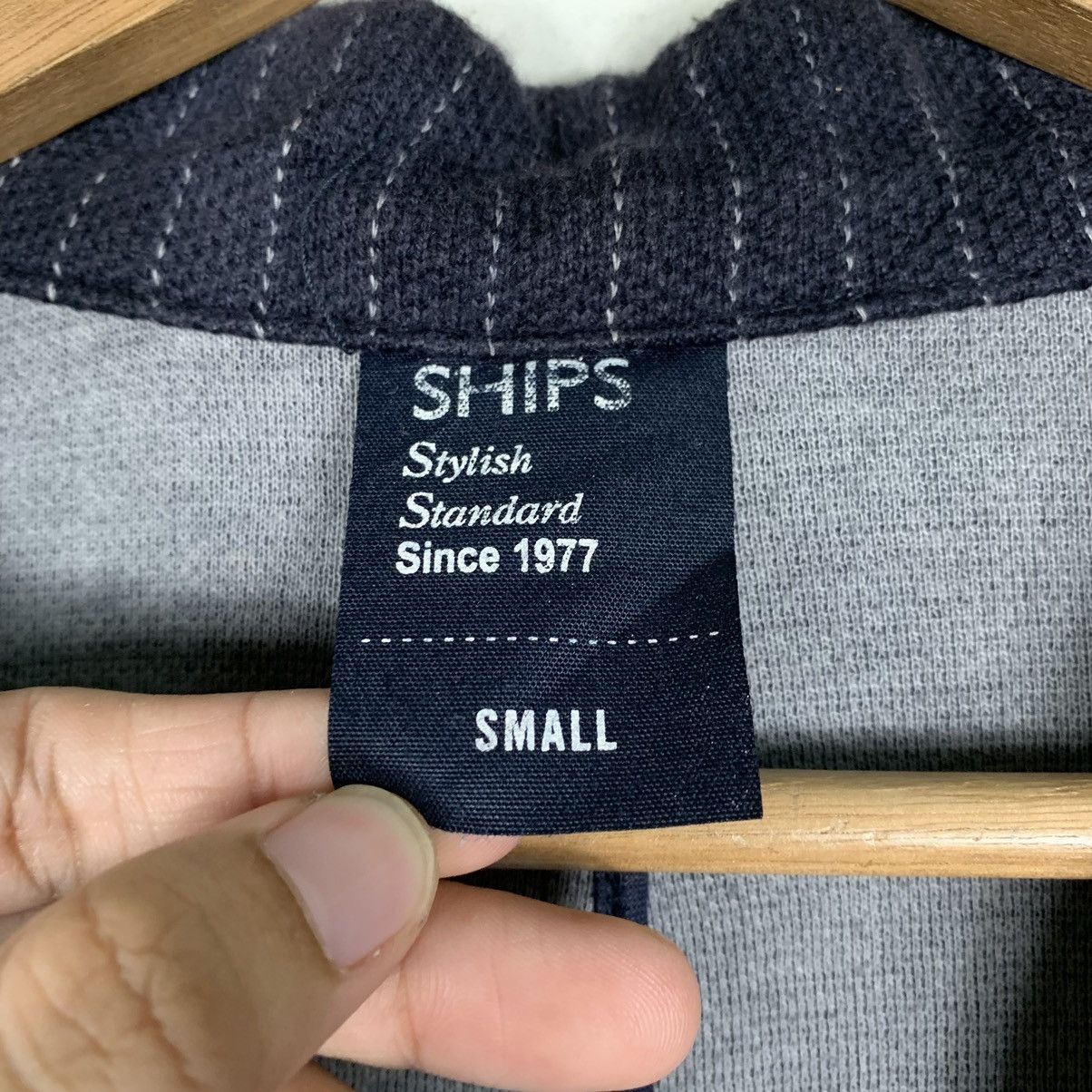 SHIPS Japanese Brand Ships Hickory Jacket Size US S / EU 44-46 / 1 - 15 Thumbnail