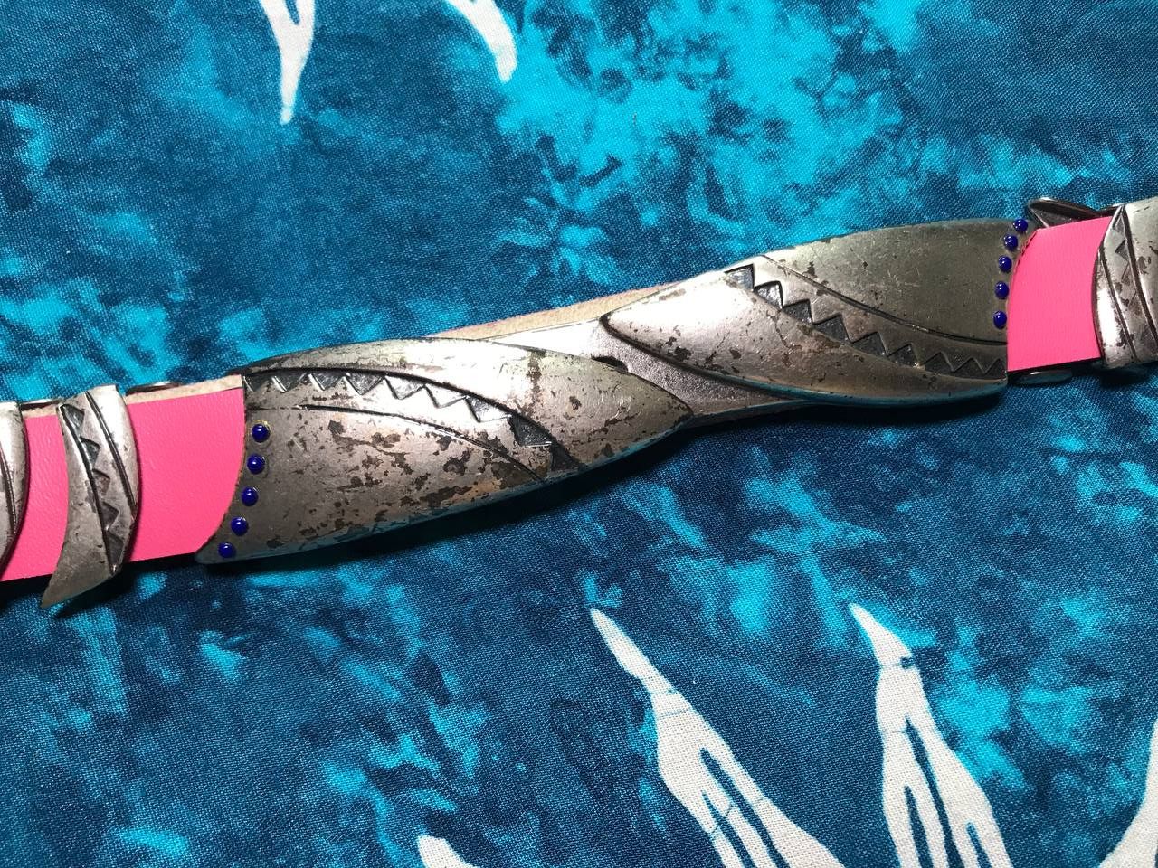 Vintage Vintage Avant Garde METAL BELT Cowboy Size ONE SIZE - 24 Thumbnail