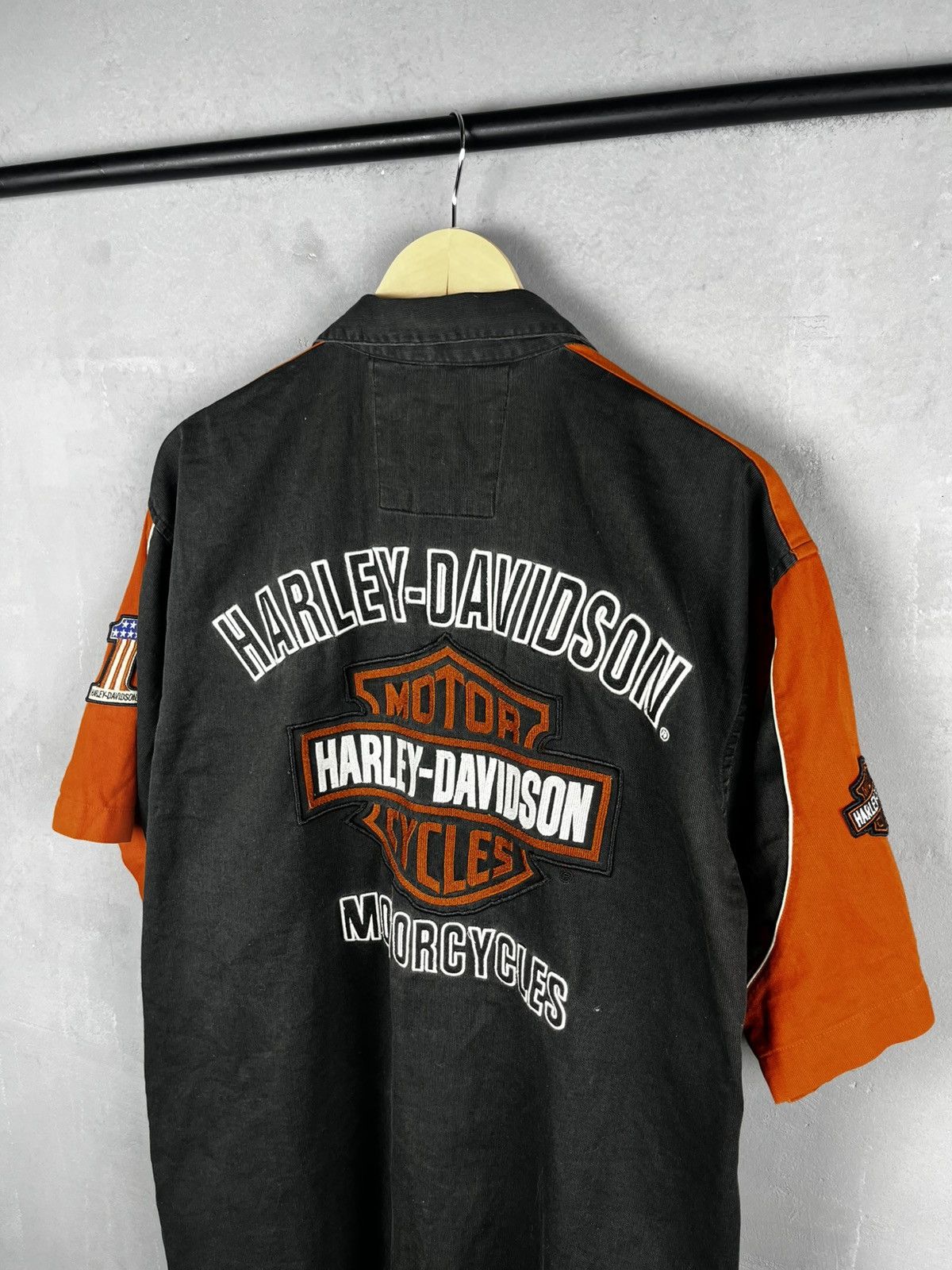 Harley Davidson Harley Davidson racing usa shirt Size US XL / EU 56 / 4 - 3 Thumbnail