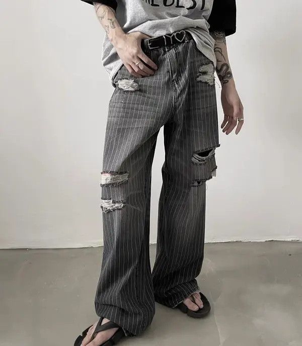 Japanese Brand Retro punk pants Size US 32 / EU 48 - 2 Thumbnail