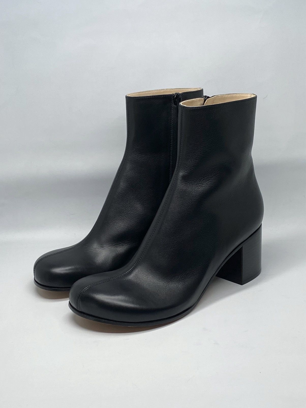 Loewe Loewe Terra 60MM Leather Ankle Booties size 39 Size US 9 / IT 39 - 5 Thumbnail