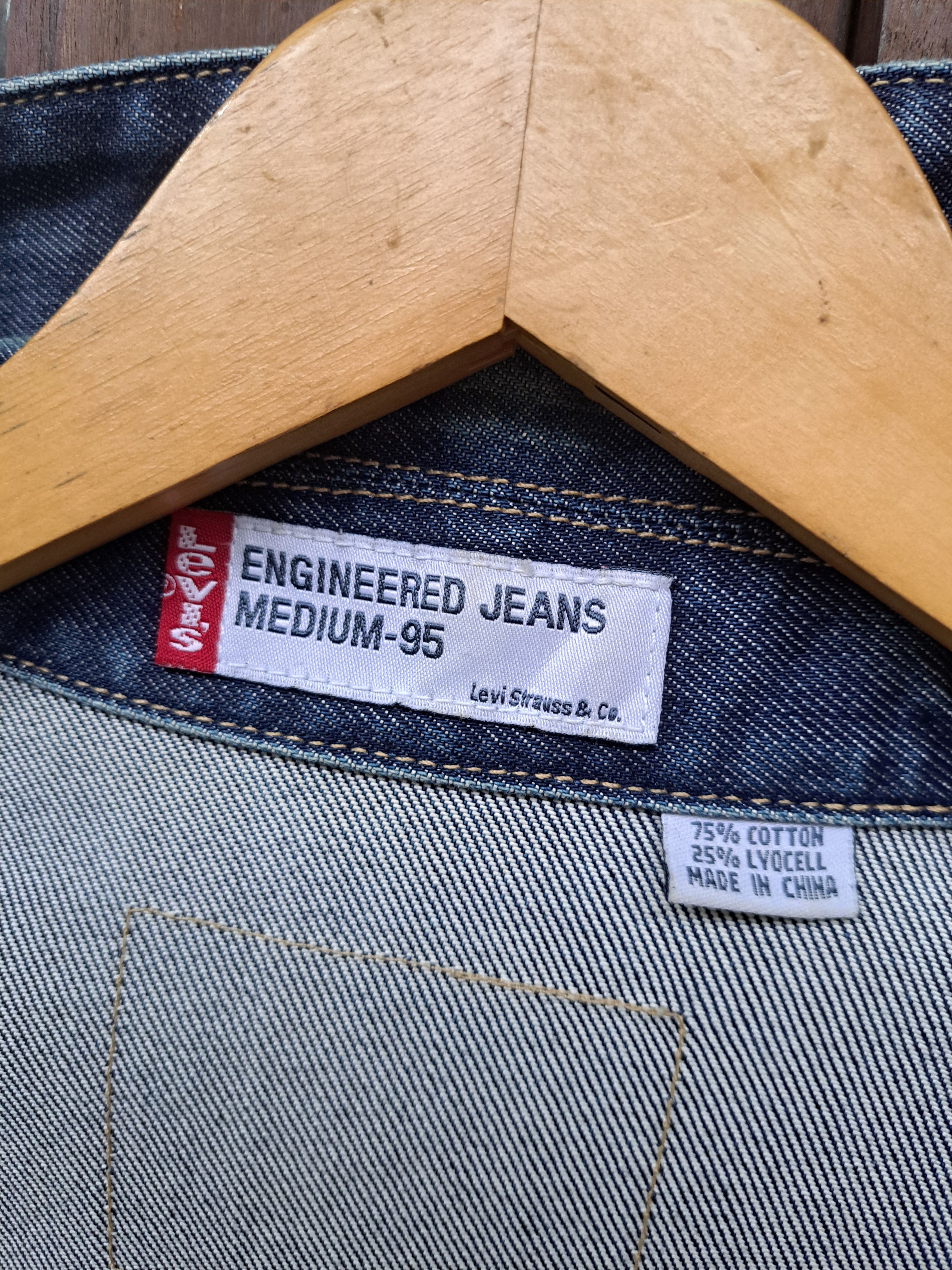 Levi's Vintage Y2K Levis Engineered Denim Jacket Medium Asian Size US M / EU 48-50 / 2 - 6 Thumbnail