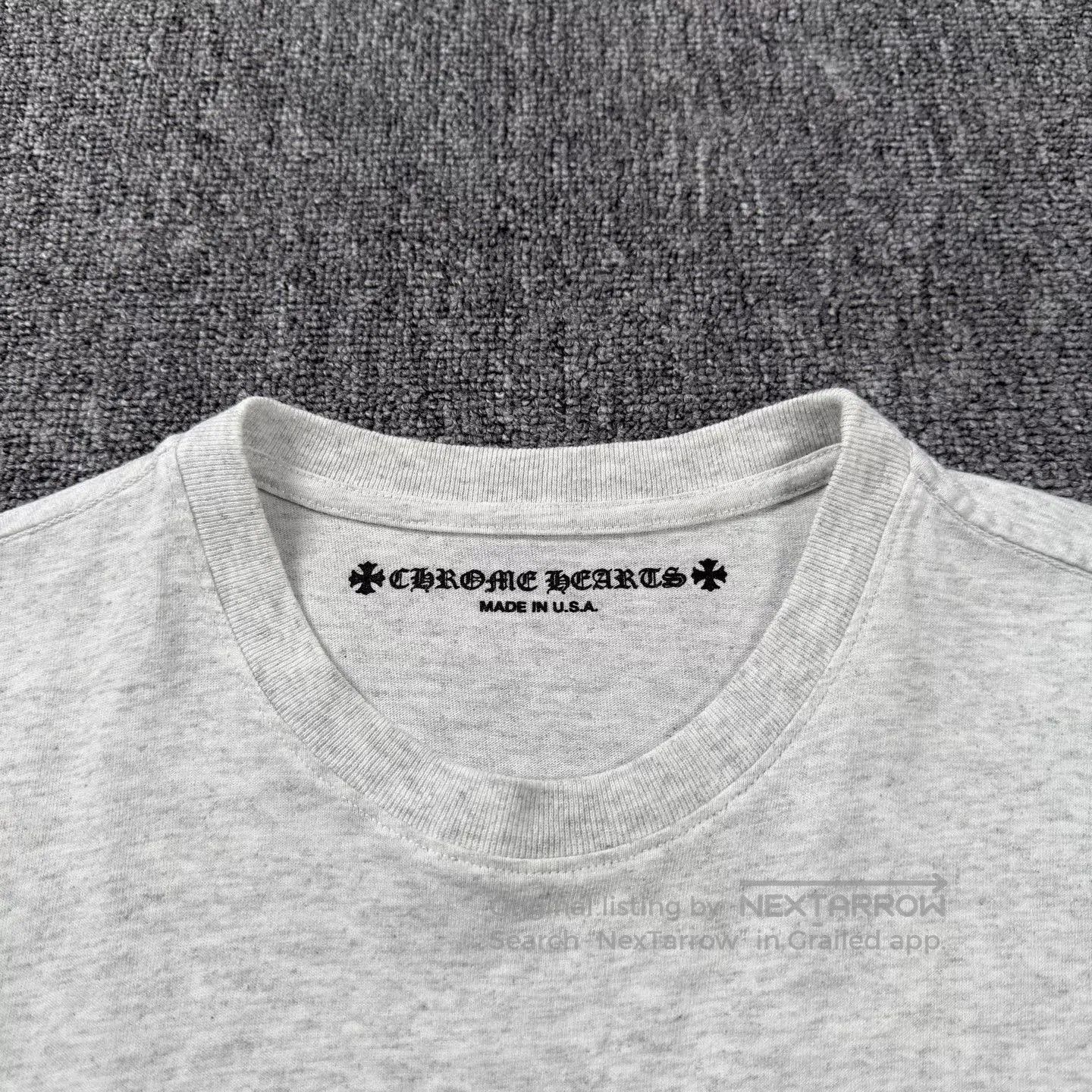 Chrome Hearts chrome hearts gray streetwear short sleeve shirt. Size US M / EU 48-50 / 2 - 2 Thumbnail