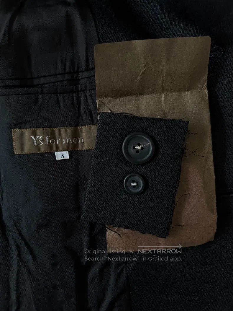 Yohji Yamamoto Yohji Yamamoto 2000AW Wool Linen Blazer jacket Size US L / EU 52-54 / 3 - 6 Thumbnail