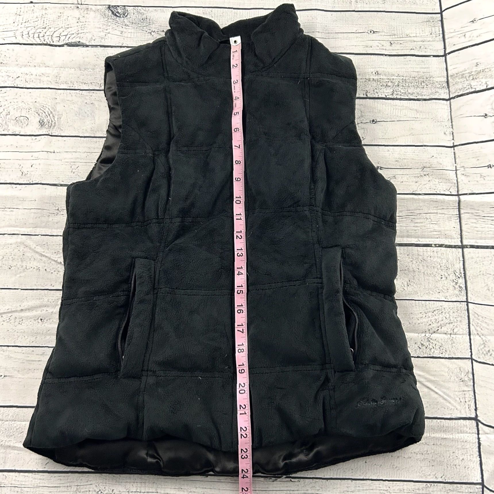 Eddie Bauer VINTAGE Eddie Bauer Vest Women’s Small Black Fleece Premium Quality Goose Down Down Vest Women’s Small Black Size S / US 4 / IT 40 - 2 Thumbnail