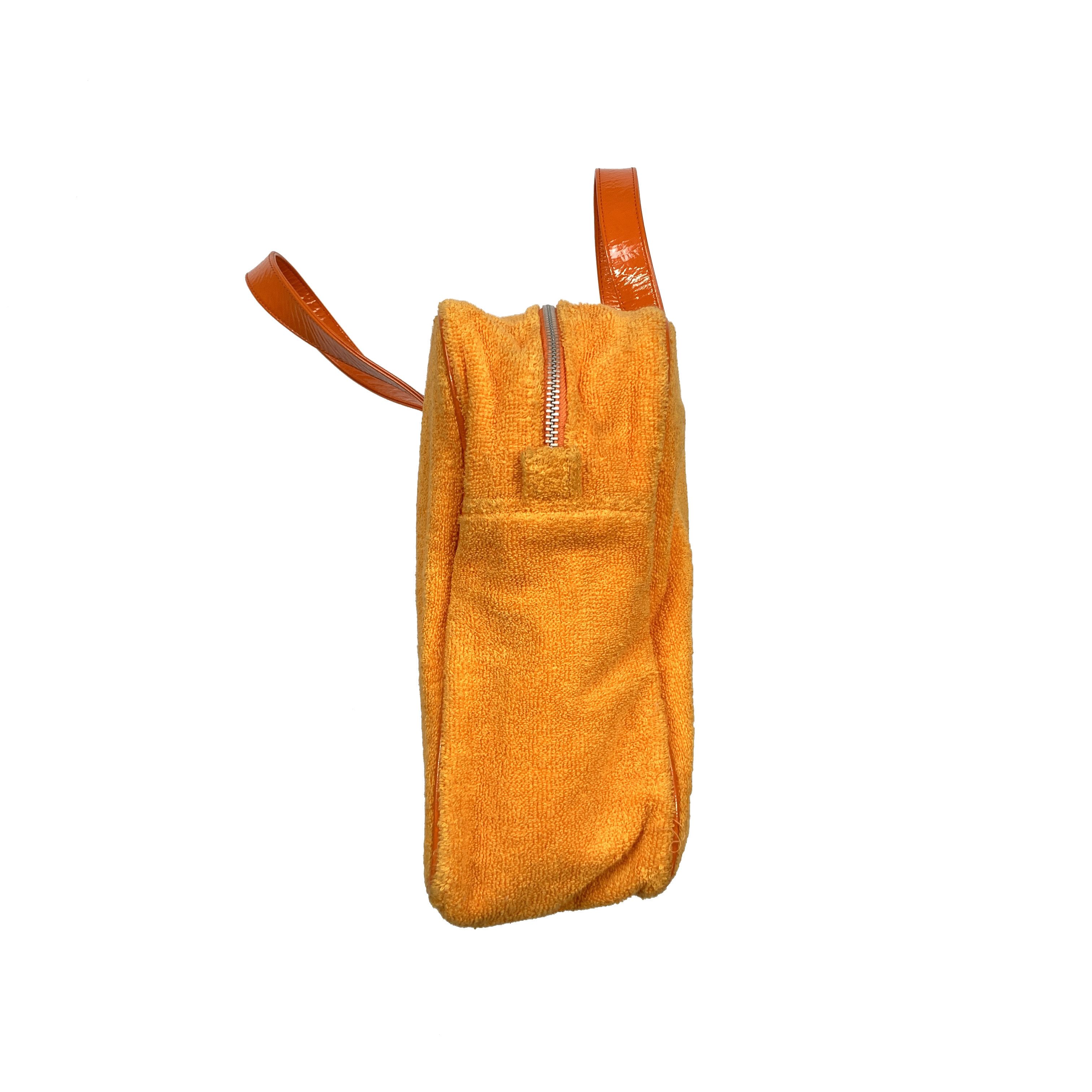 Comme des Garcons Vintage 90s Terry Cloth / Towel Top-Handle Bag Size ONE SIZE - 3 Thumbnail