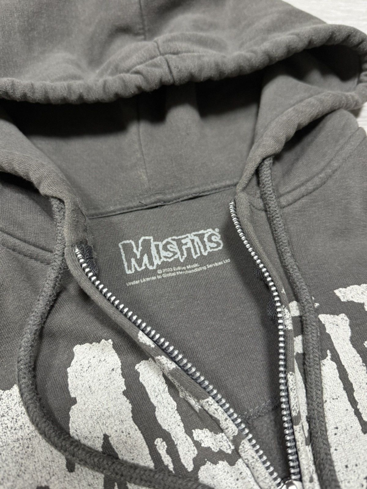 Band Tees Misfits hoodie skull big logo zip Size US M / EU 48-50 / 2 - 6 Thumbnail