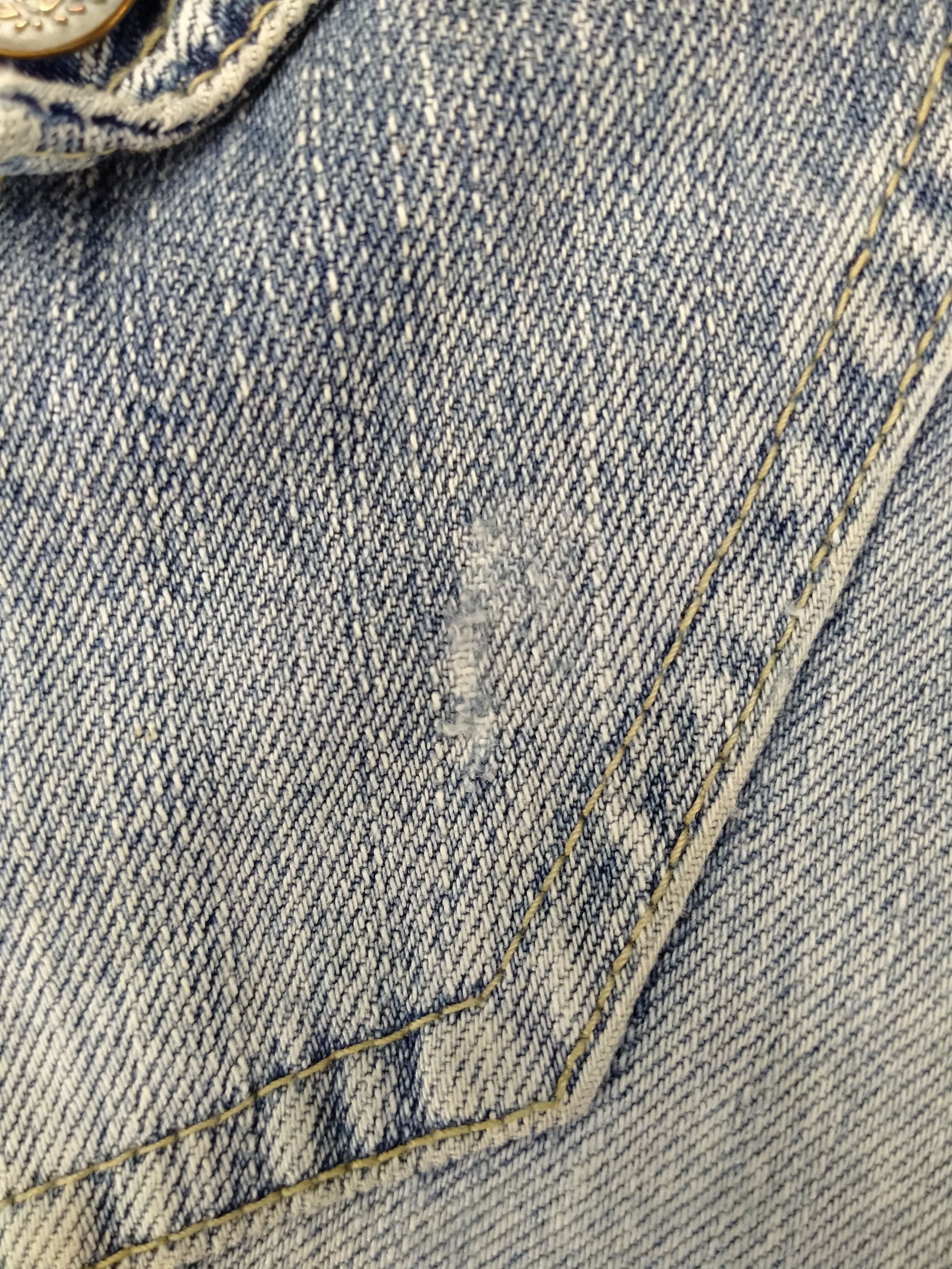 Hysteric Glamour Lucky Store Japanese Brand Distressed Patch 31x31 JN043 Size US 31 - 15 Thumbnail